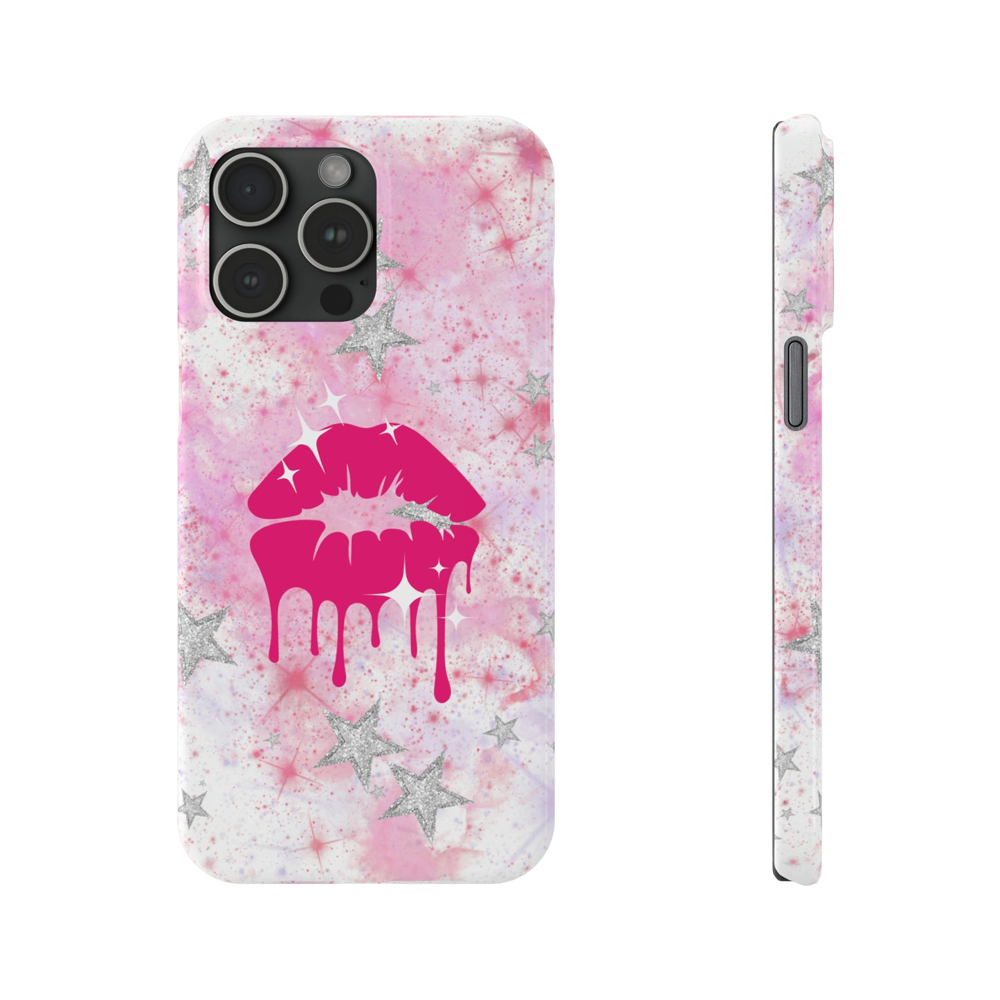 Durable iPhone & Andoird Protective Phone Case - Womens' Lips Slim Case