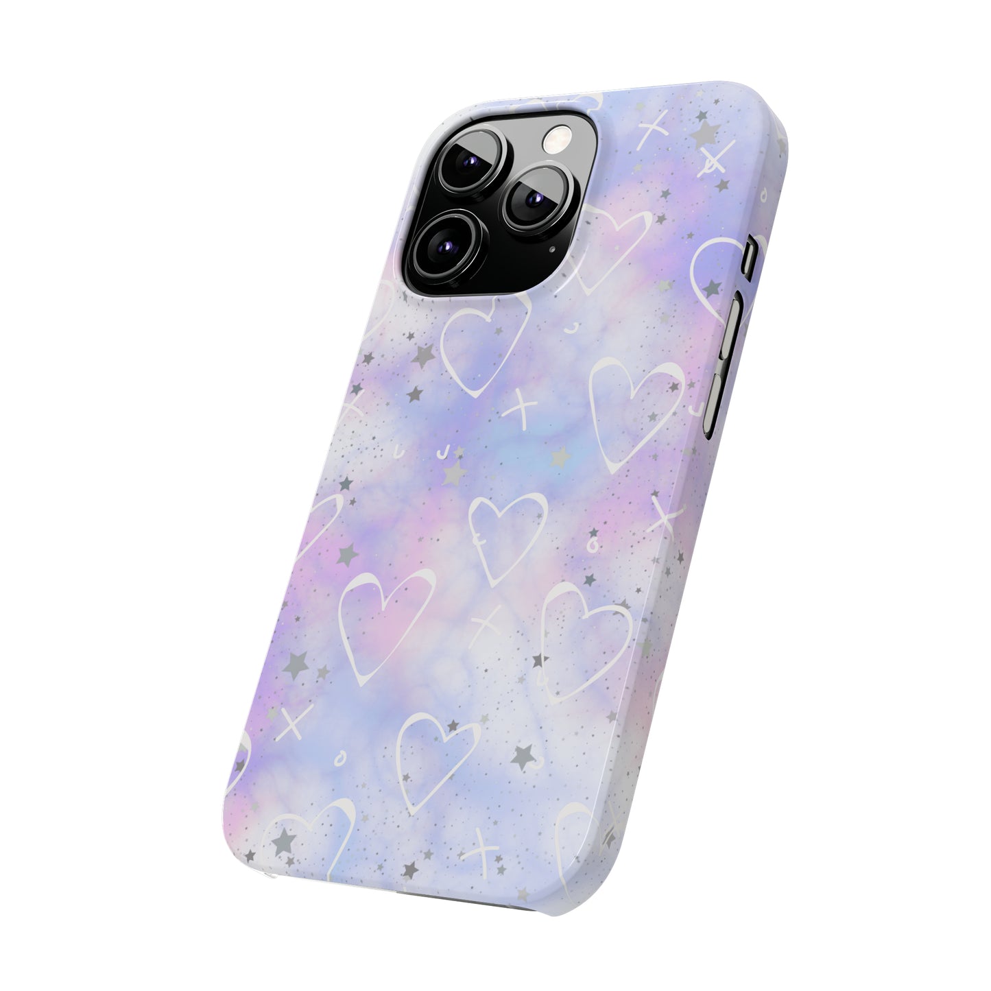 Durable iPhone Case - Galaxy Hearts