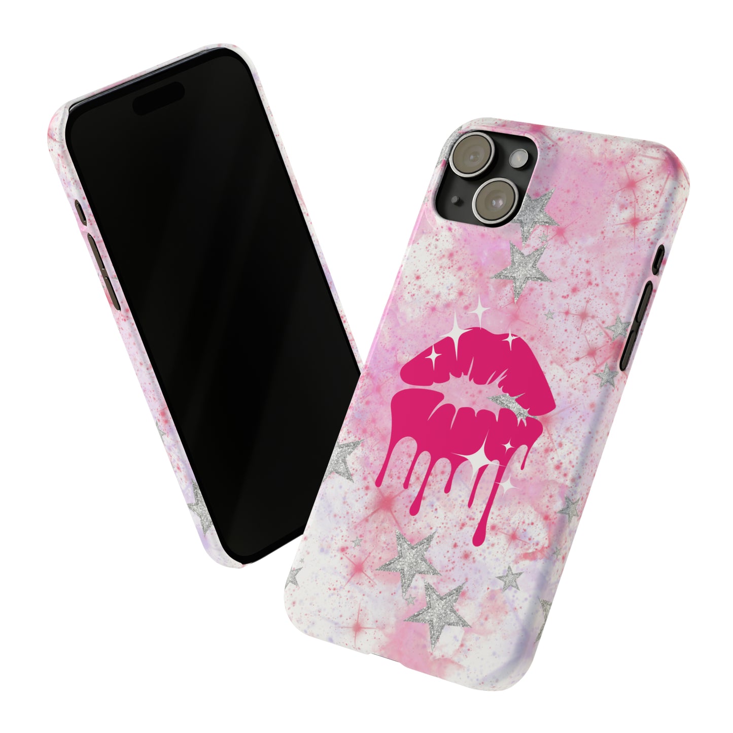 Durable iPhone & Andoird Protective Phone Case - Womens' Lips Slim Case