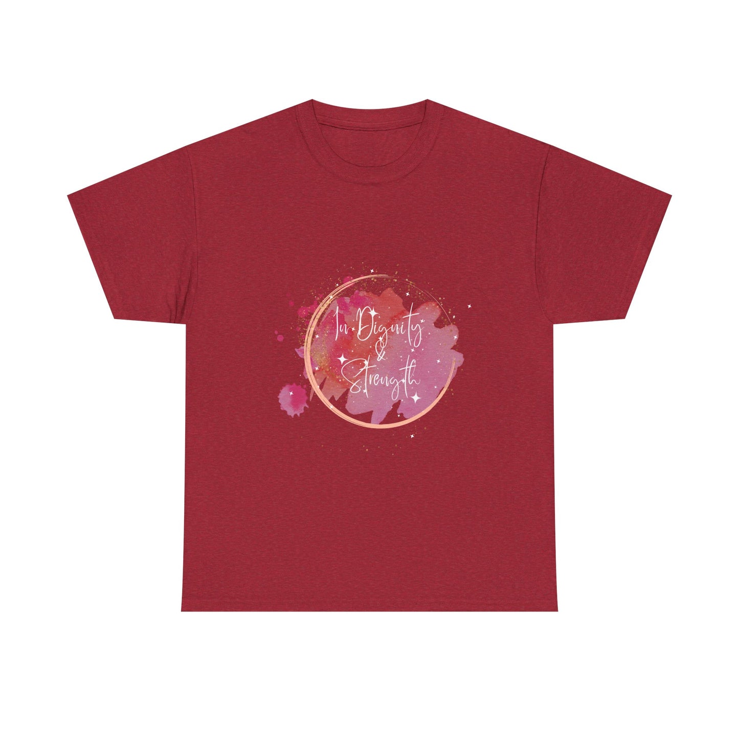 Proverbs 31:25 - Faith Based Aparal - Heavy Cotton Womens' Tee
