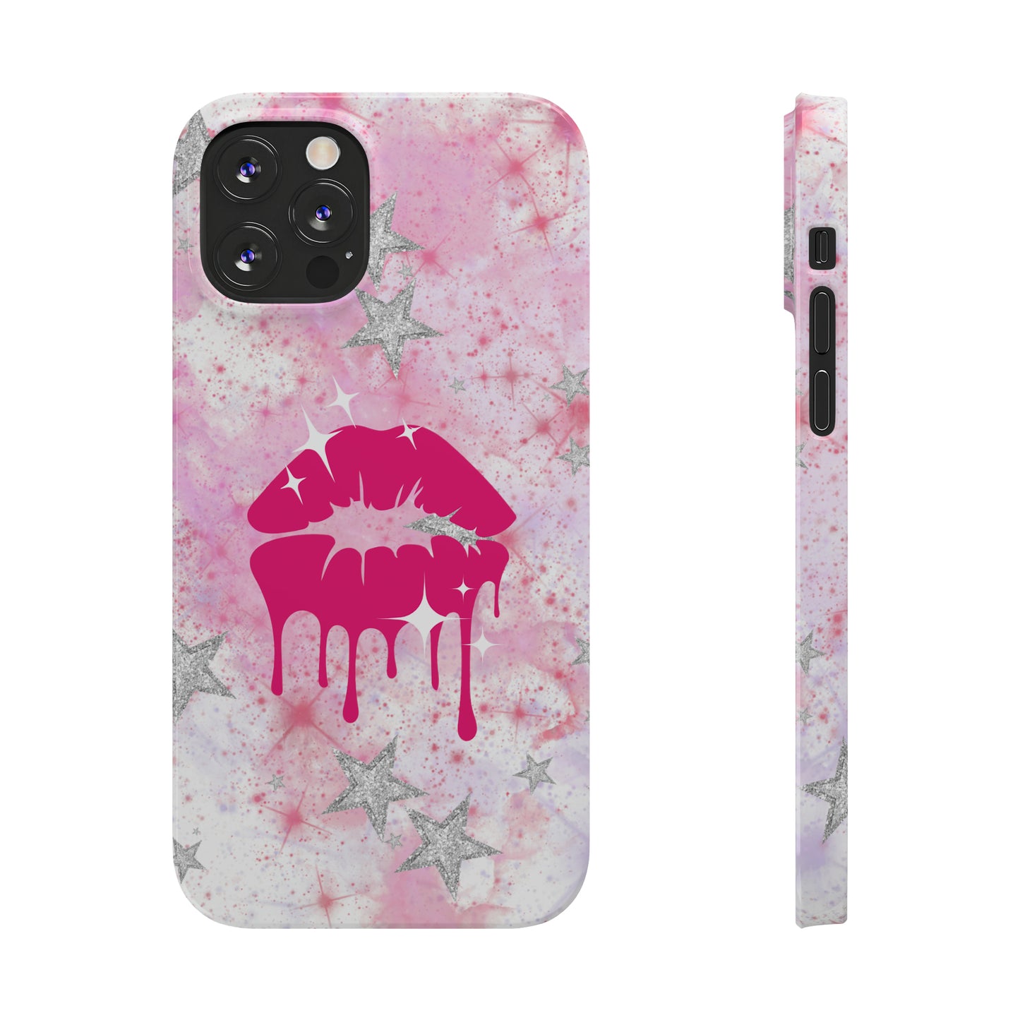 Durable iPhone & Andoird Protective Phone Case - Womens' Lips Slim Case