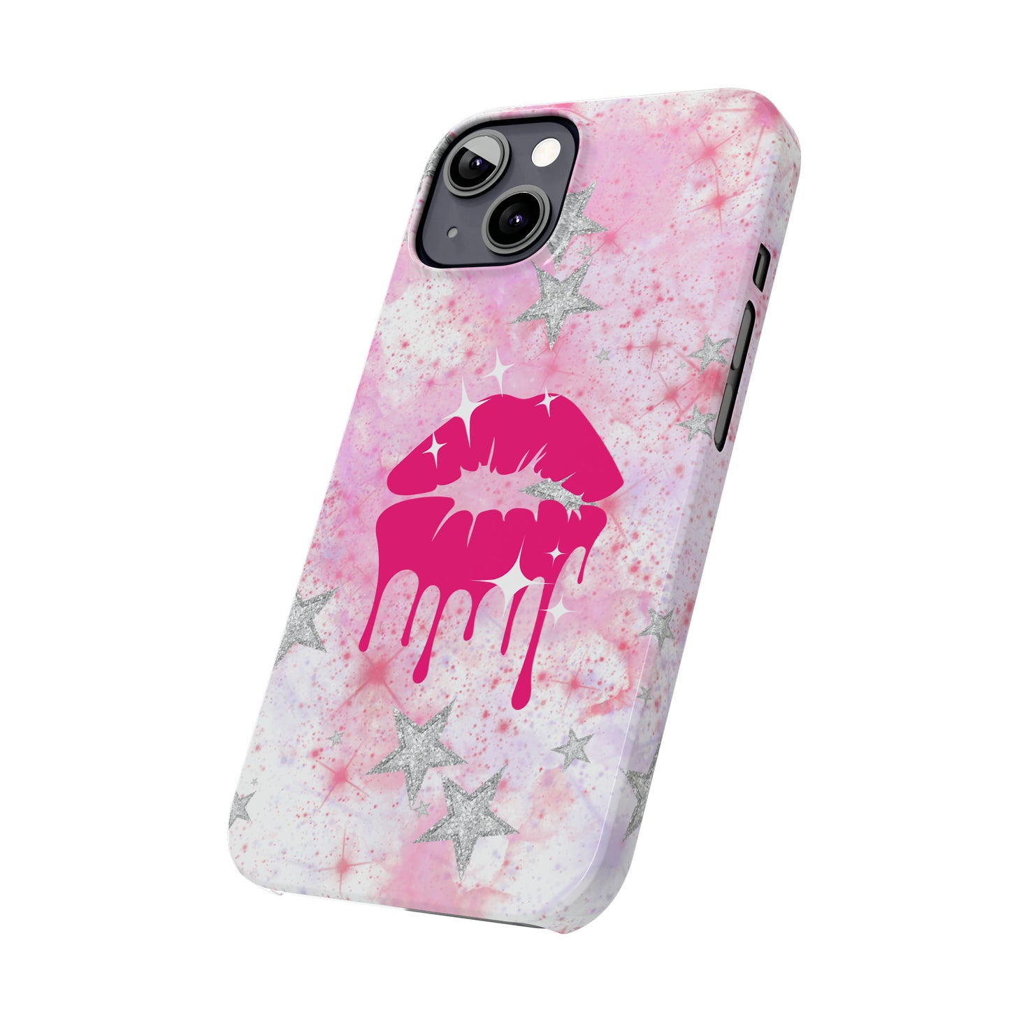 Durable iPhone & Andoird Protective Phone Case - Womens' Lips Slim Case