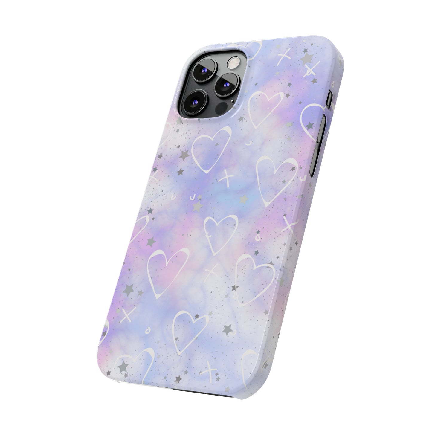 Durable iPhone Case - Galaxy Hearts