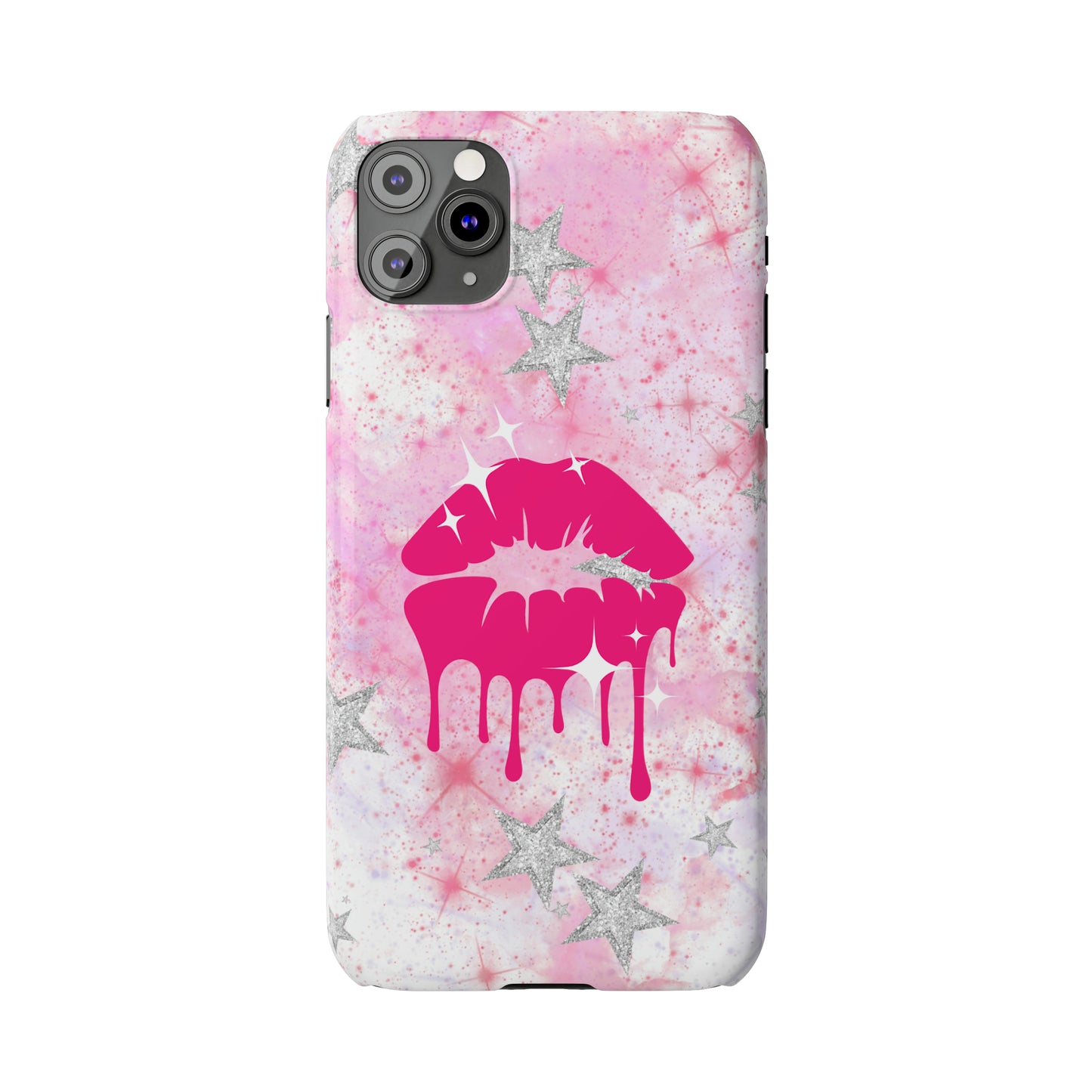 Durable iPhone & Andoird Protective Phone Case - Womens' Lips Slim Case