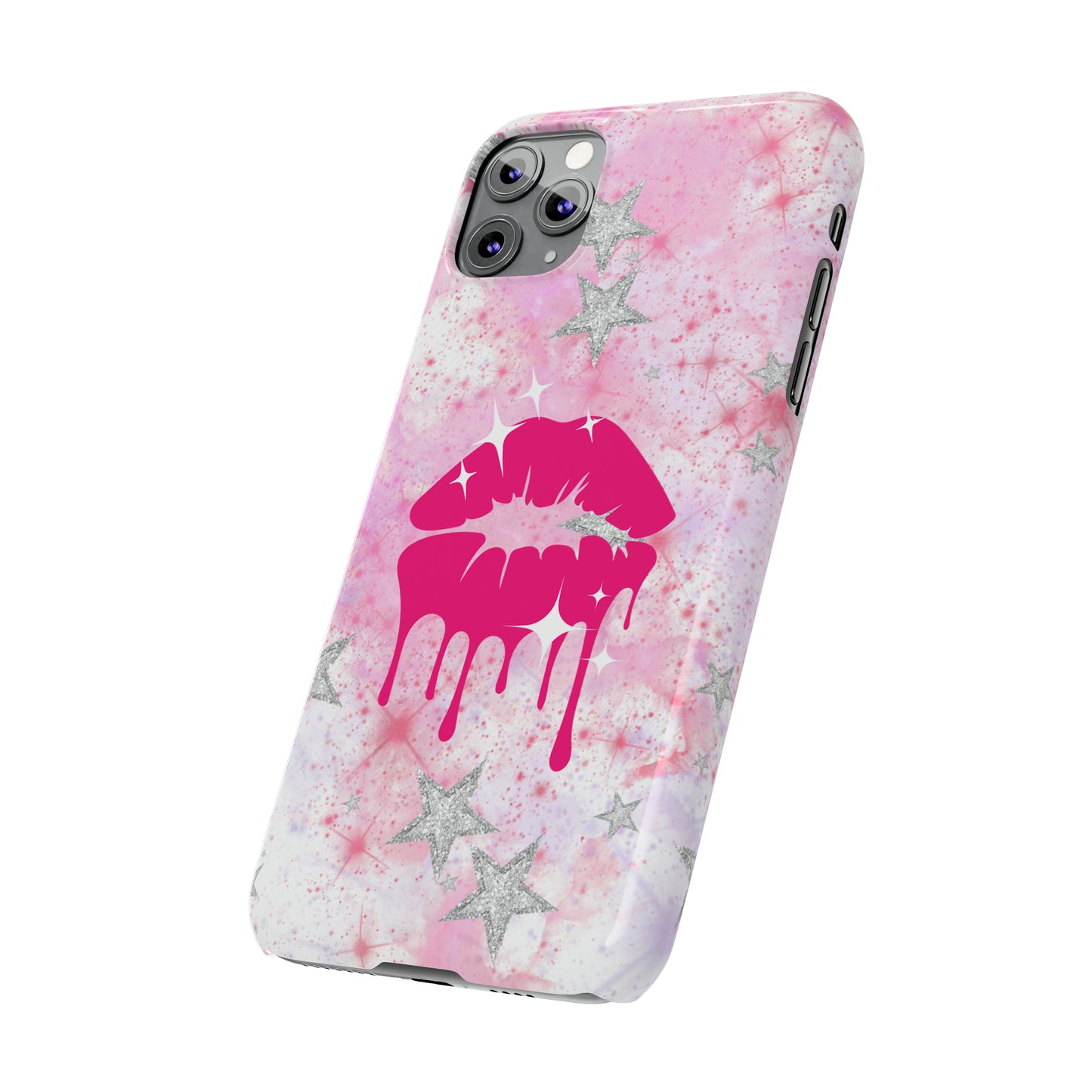 Durable iPhone & Andoird Protective Phone Case - Womens' Lips Slim Case