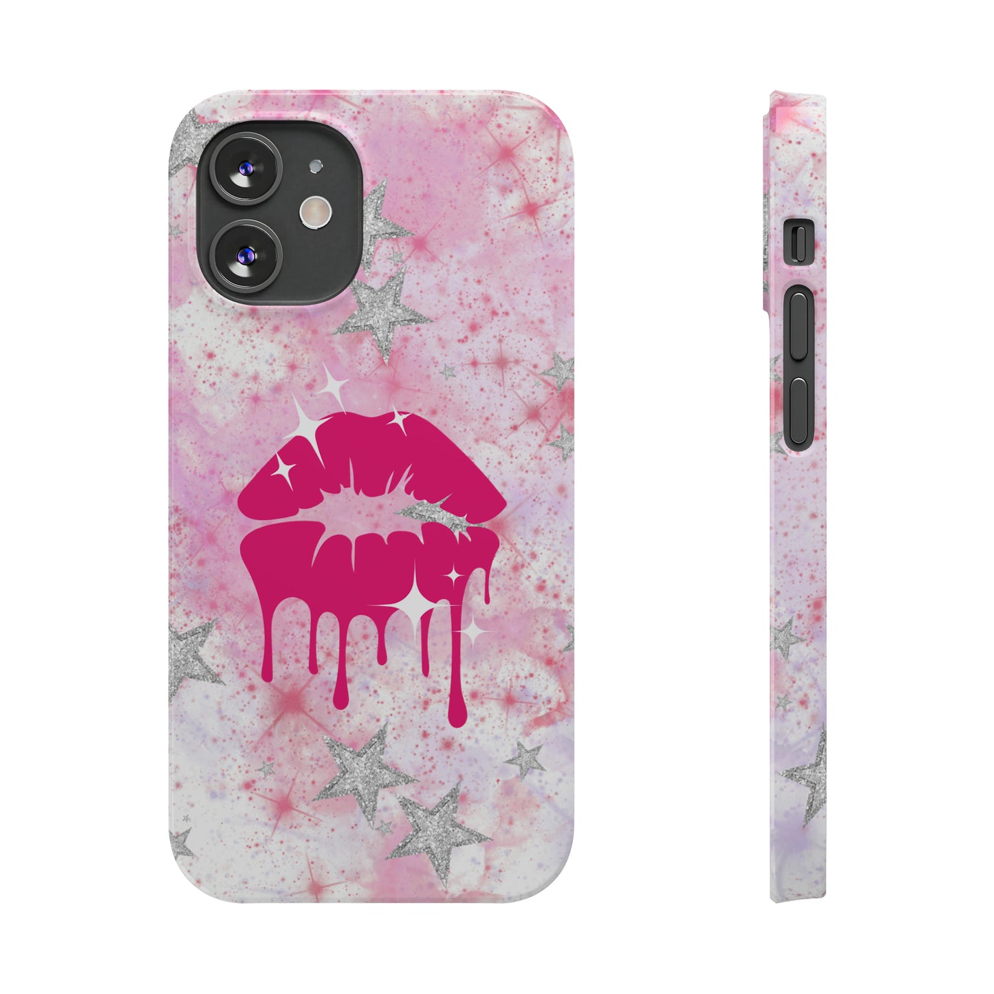 Durable iPhone & Andoird Protective Phone Case - Womens' Lips Slim Case
