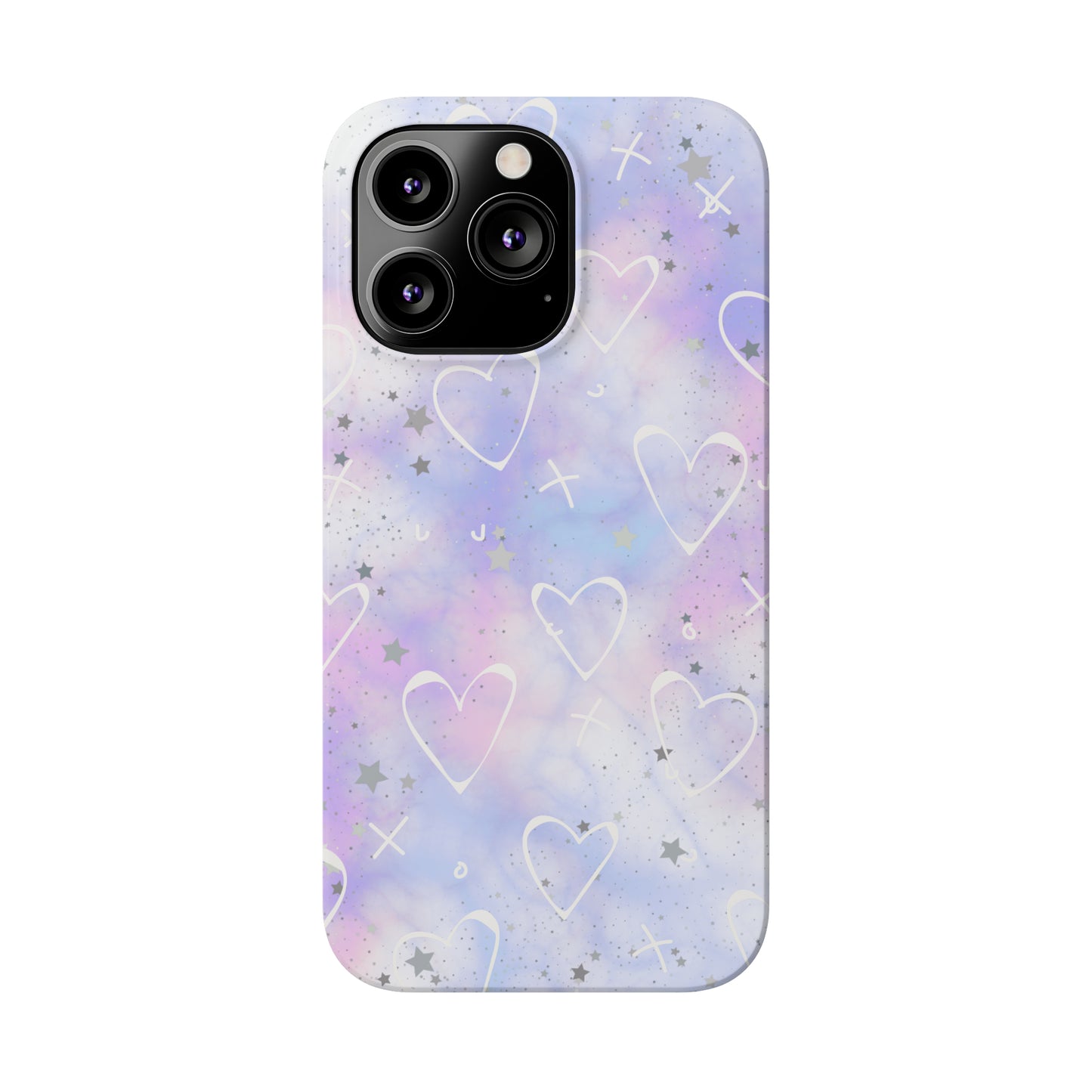 Durable iPhone Case - Galaxy Hearts