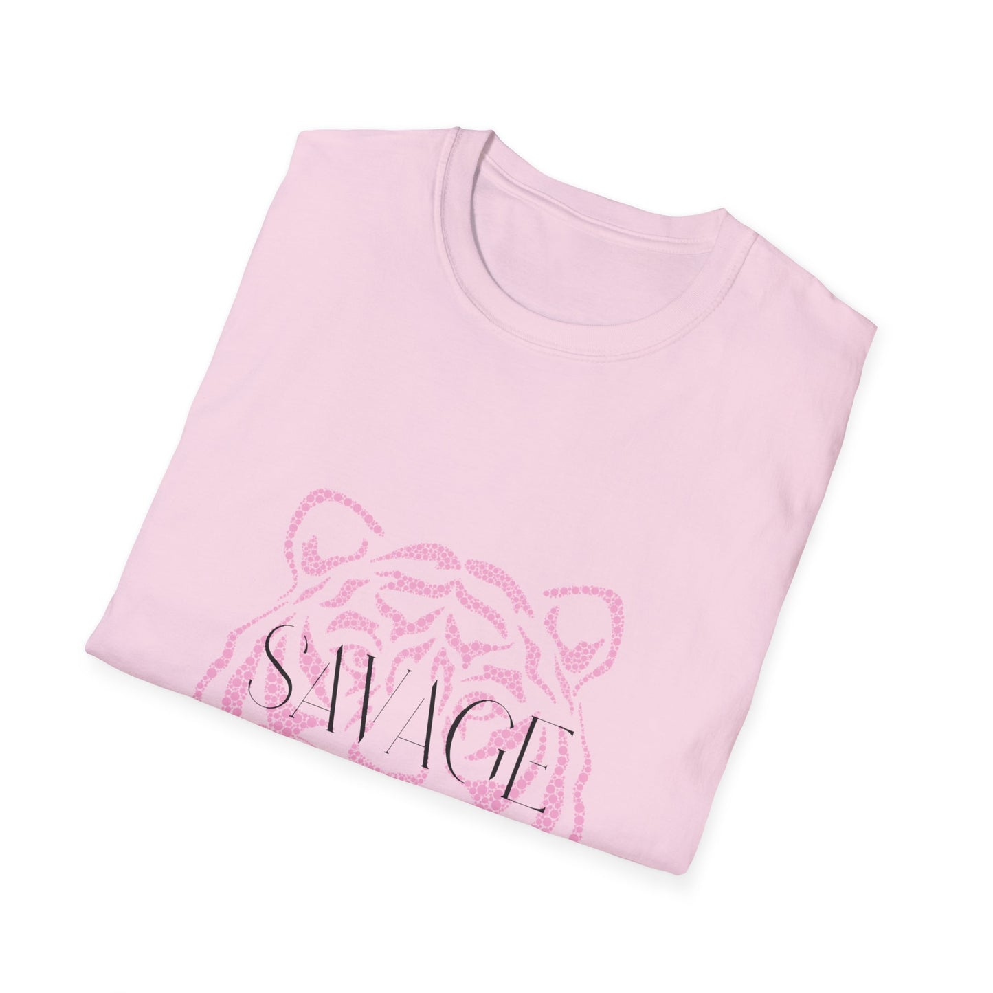 Savage Tiger Graphic Tee | Bold Trendsetter Softstyle T-Shirt