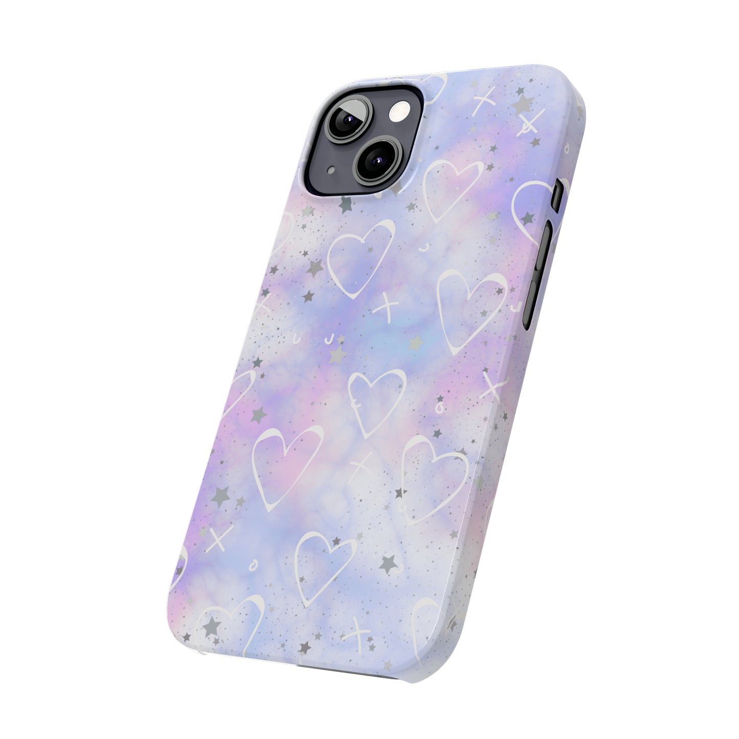 Durable iPhone Case - Galaxy Hearts