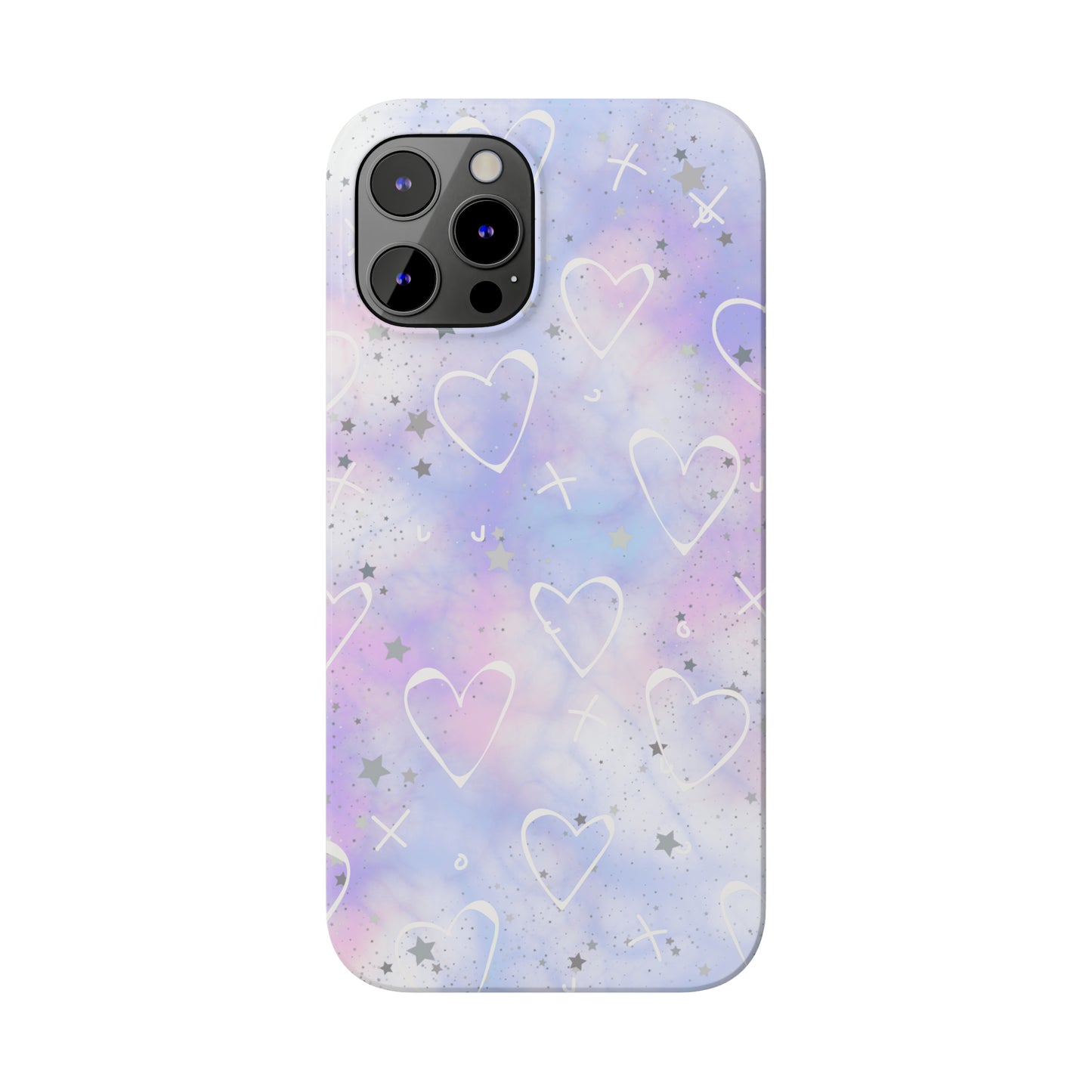 Durable iPhone Case - Galaxy Hearts