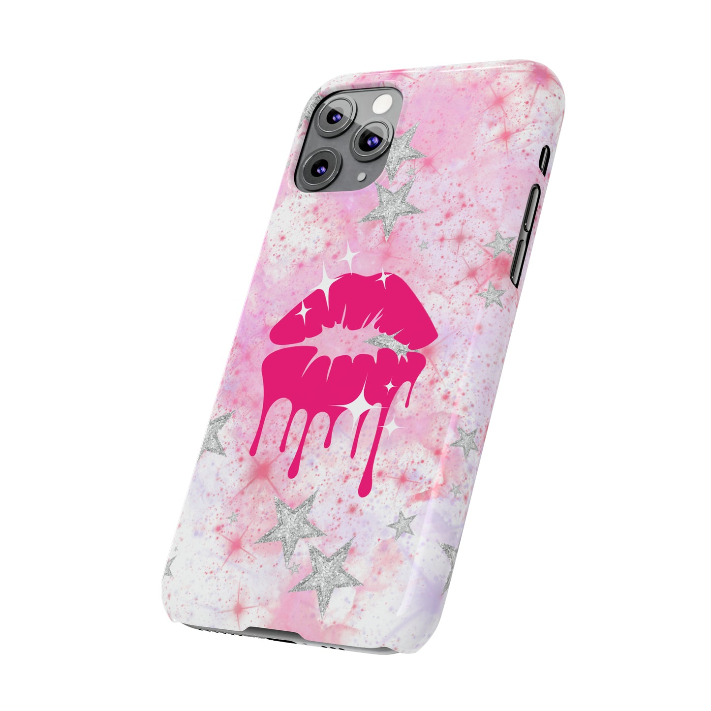 Durable iPhone & Andoird Protective Phone Case - Womens' Lips Slim Case