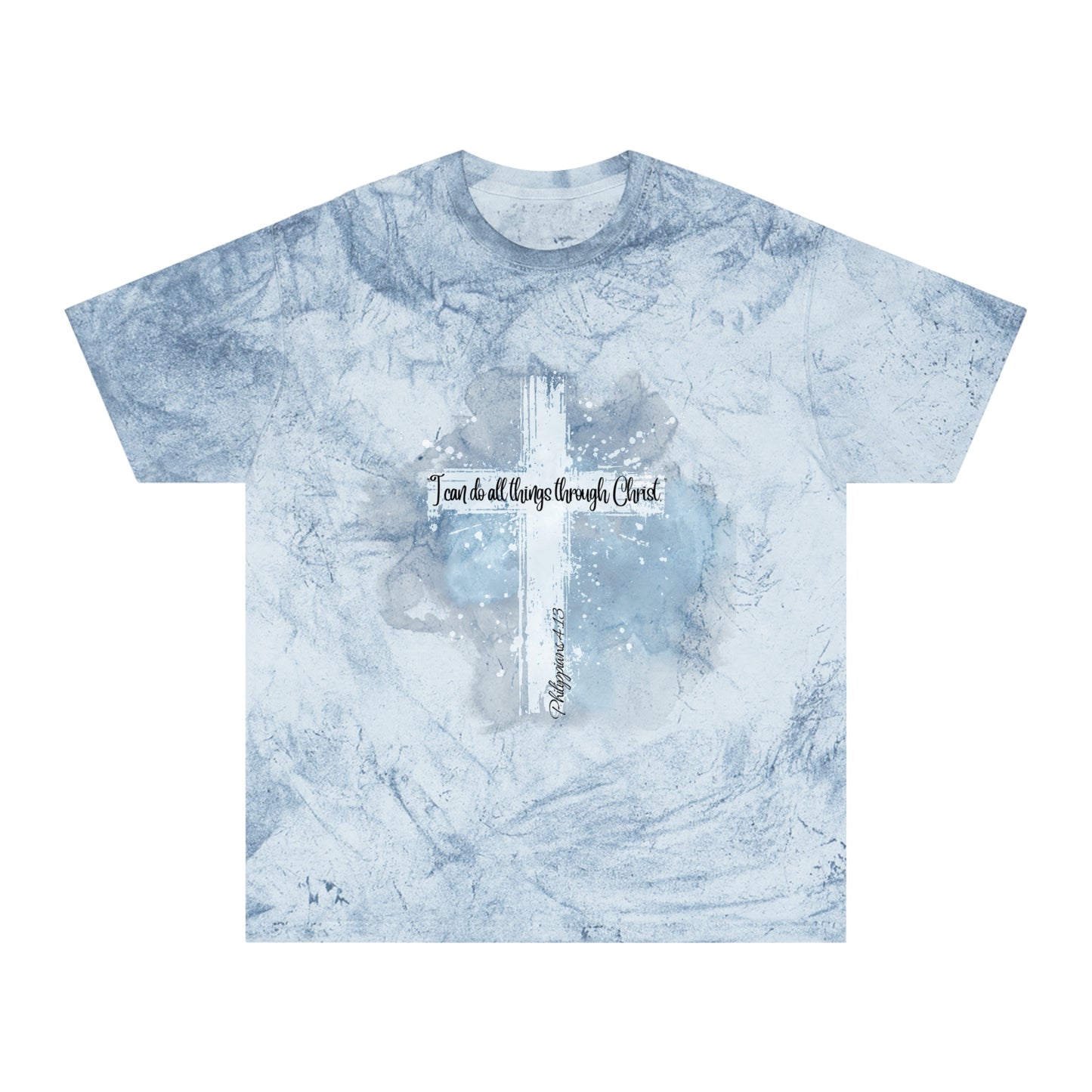 Philippians 4:13 - Unisex Color Blast T-Shirt