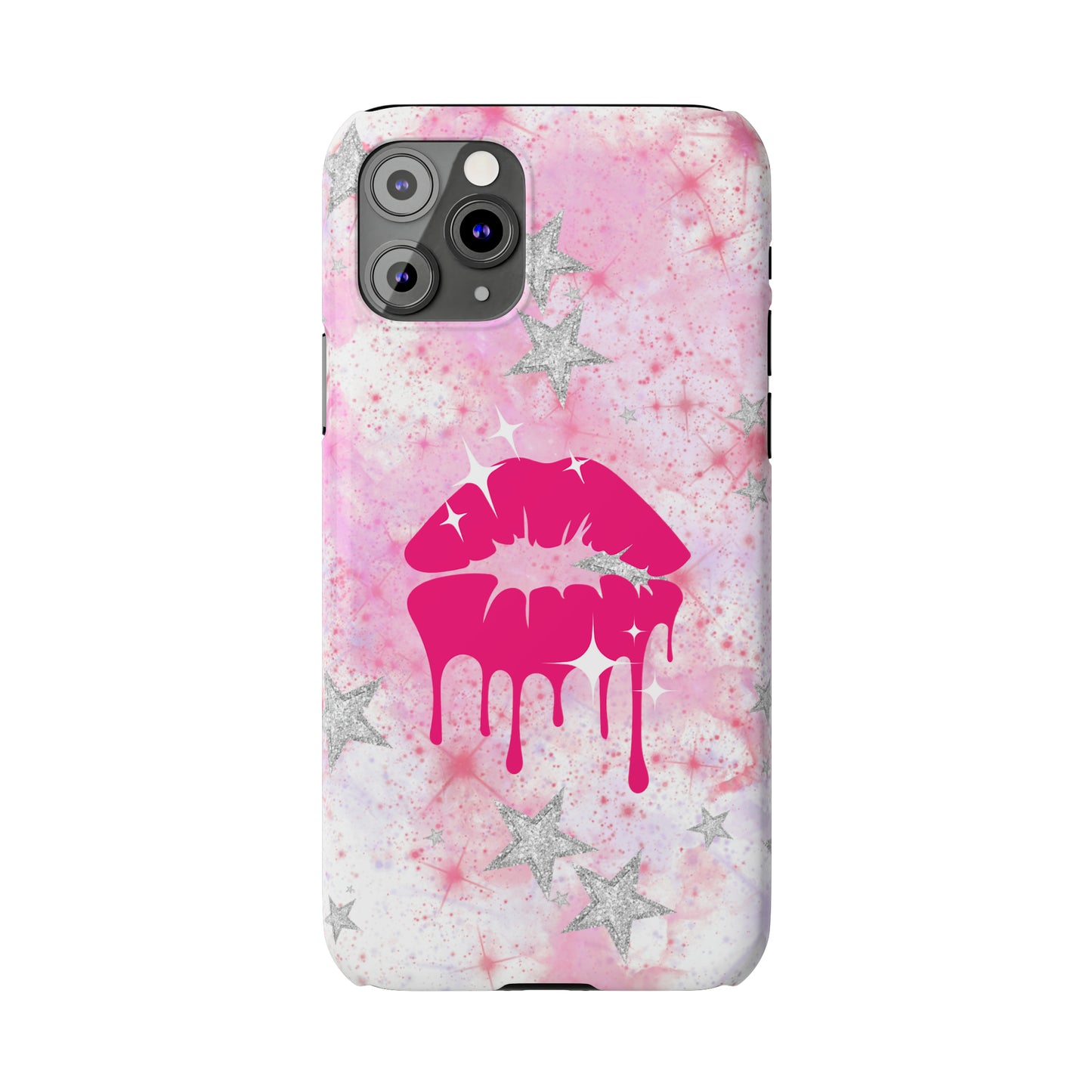 Durable iPhone & Andoird Protective Phone Case - Womens' Lips Slim Case