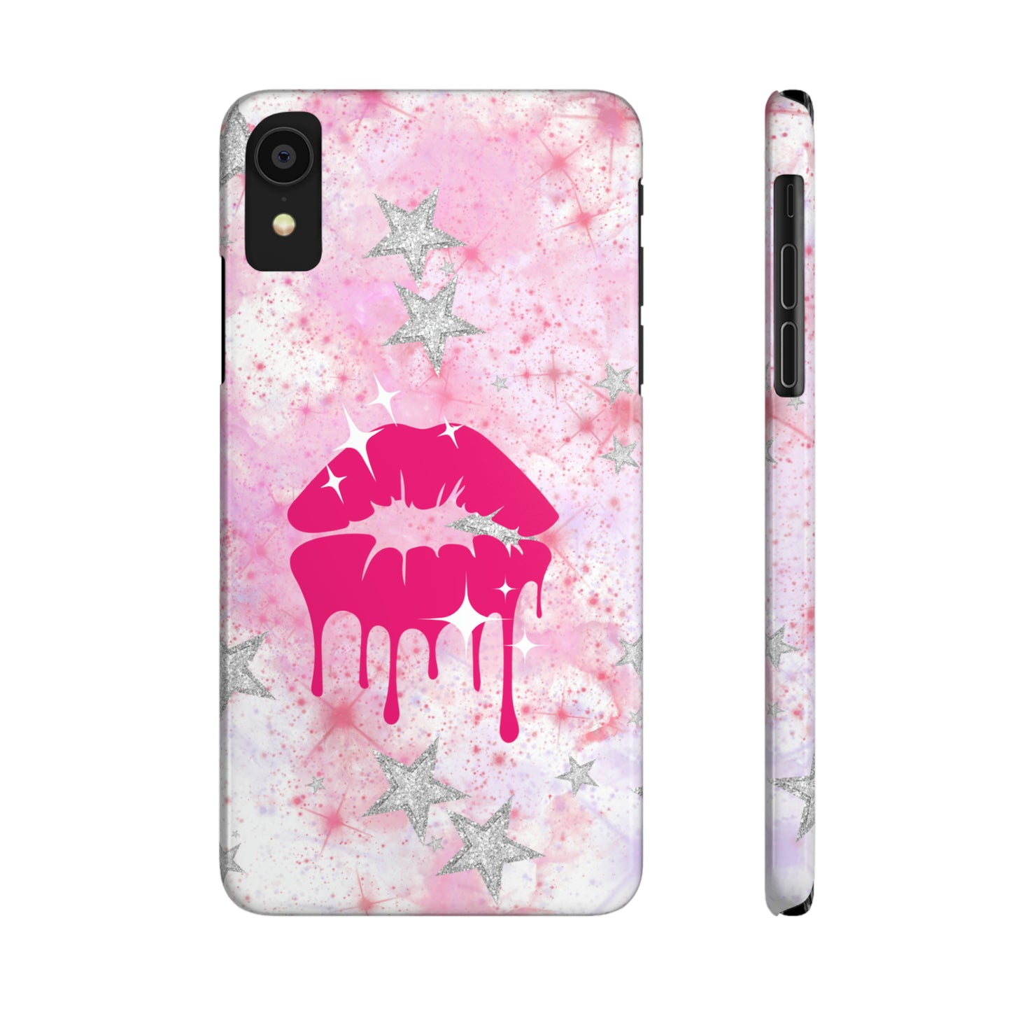 Durable iPhone & Andoird Protective Phone Case - Womens' Lips Slim Case