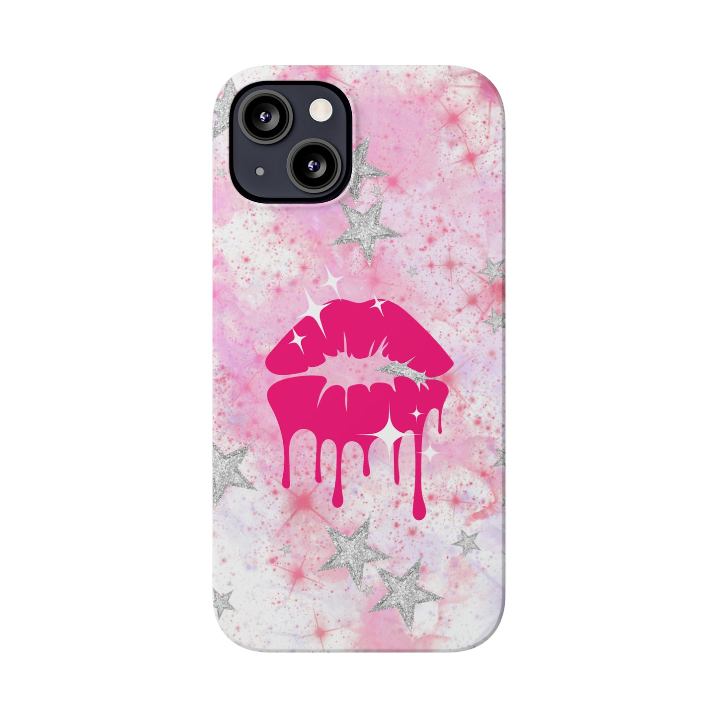 Durable iPhone & Andoird Protective Phone Case - Womens' Lips Slim Case