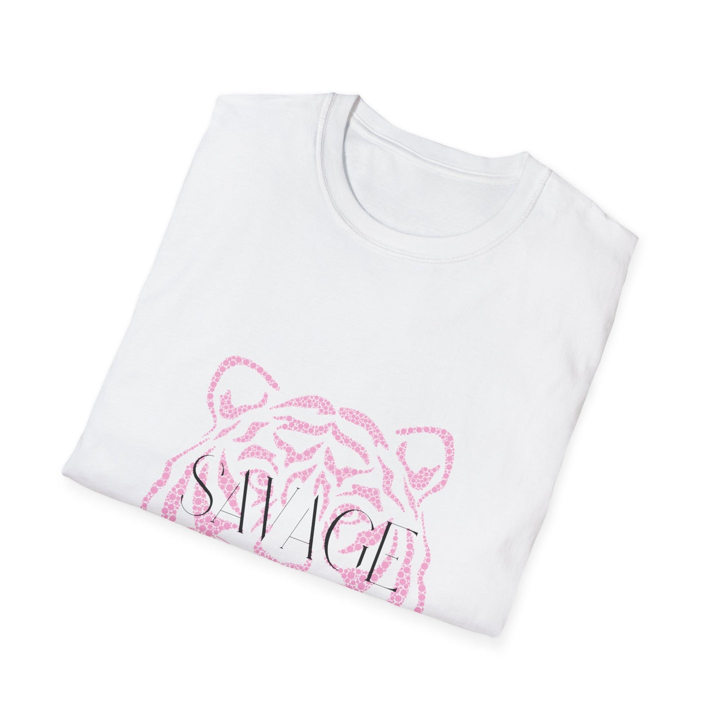 Savage Tiger Graphic Tee | Bold Trendsetter Softstyle T-Shirt