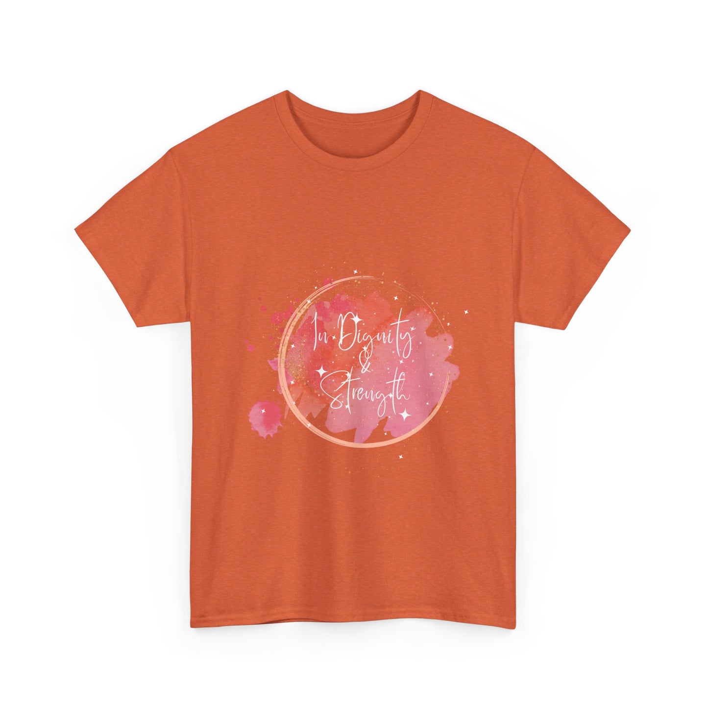 Proverbs 31:25 - Faith Based Aparal - Heavy Cotton Womens' Tee