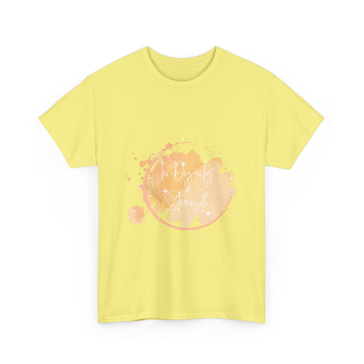 Proverbs 31:25 - Faith Based Aparal - Heavy Cotton Womens' Tee
