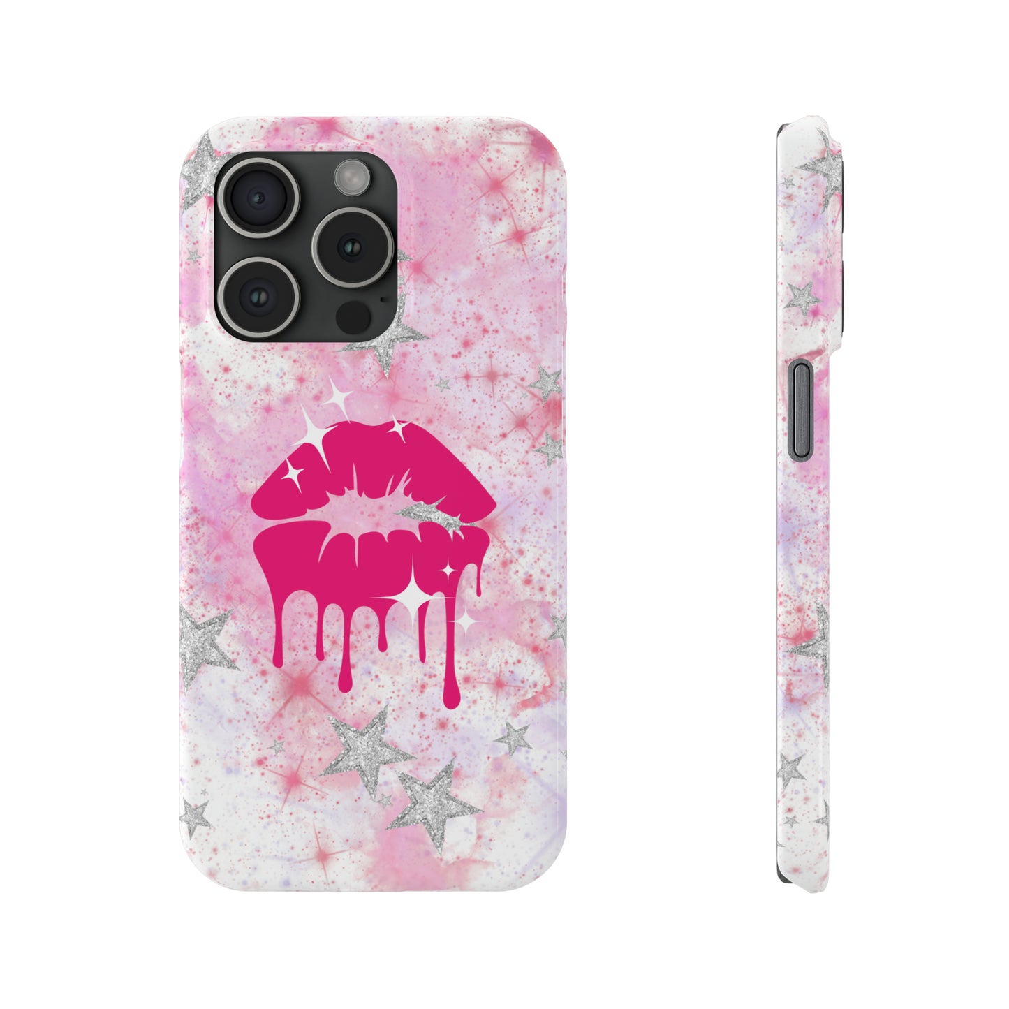 Durable iPhone & Andoird Protective Phone Case - Womens' Lips Slim Case