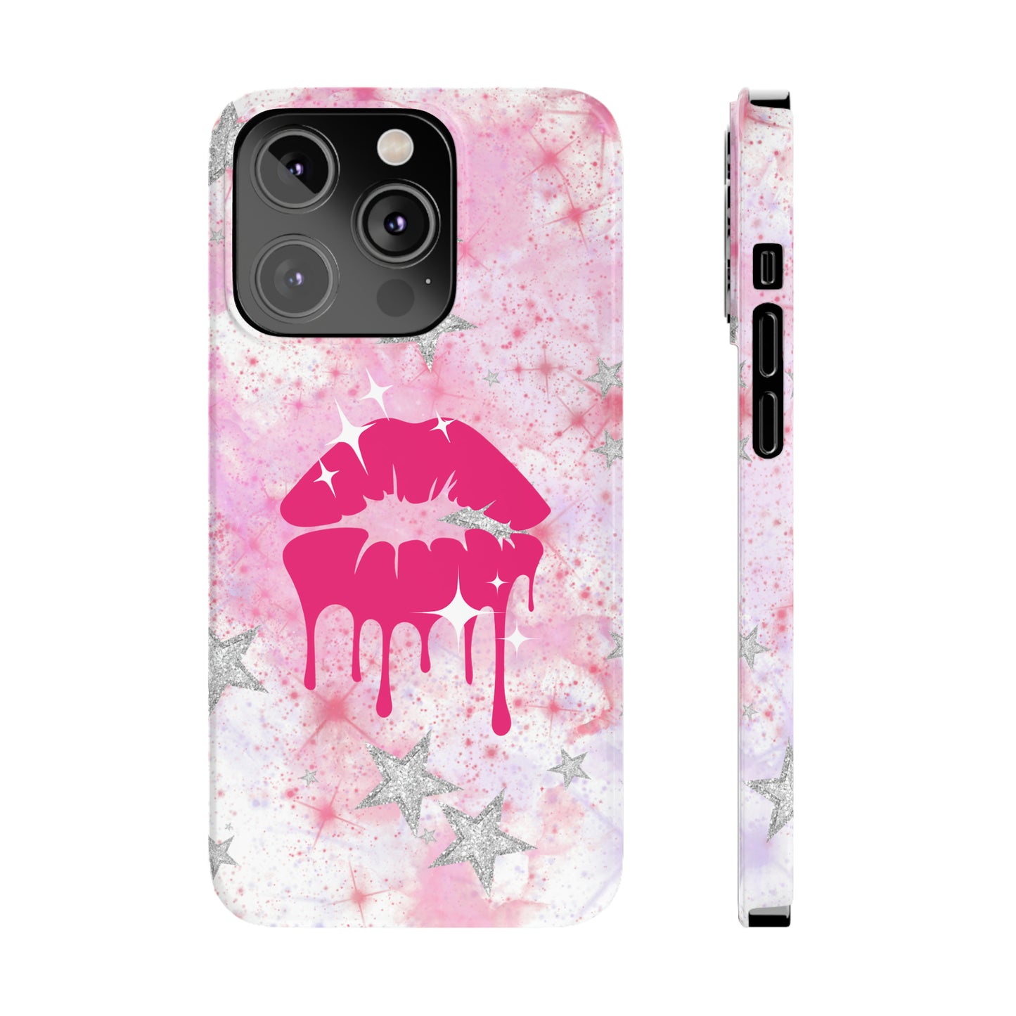 Durable iPhone & Andoird Protective Phone Case - Womens' Lips Slim Case