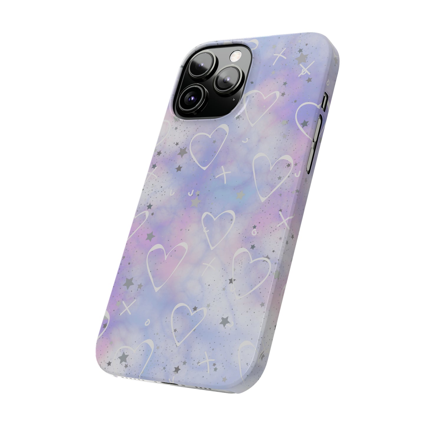 Durable iPhone Case - Galaxy Hearts