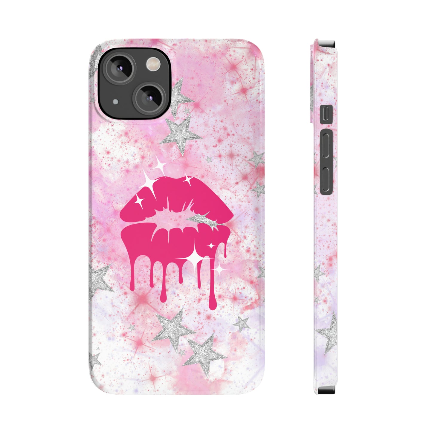 Durable iPhone & Andoird Protective Phone Case - Womens' Lips Slim Case