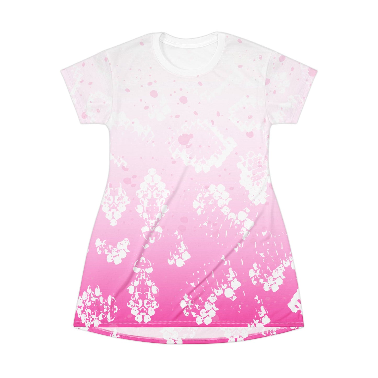 Snakeskin T-Shirt Dress - Women's Comfortable Chic Lounge Summer Wear - Women's Fashion Apparel