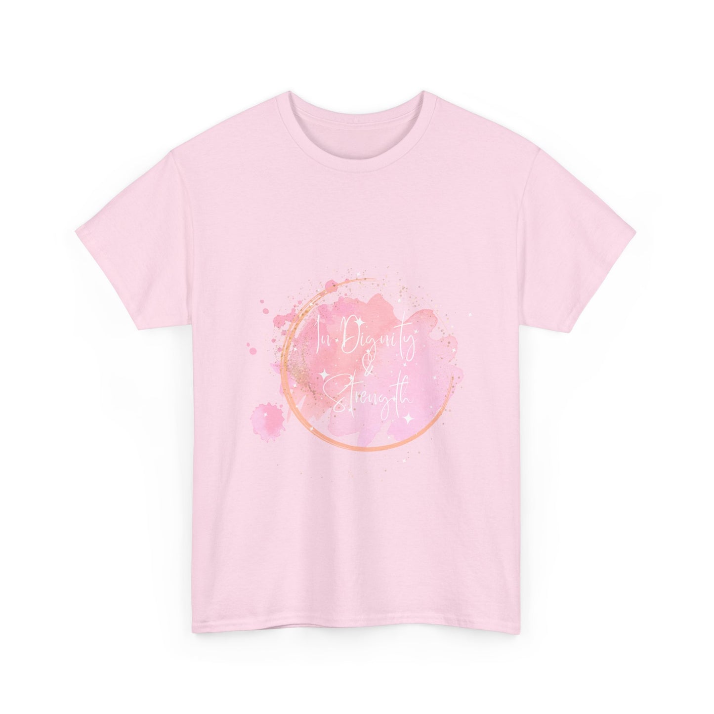 Proverbs 31:25 - Faith Based Aparal - Heavy Cotton Womens' Tee