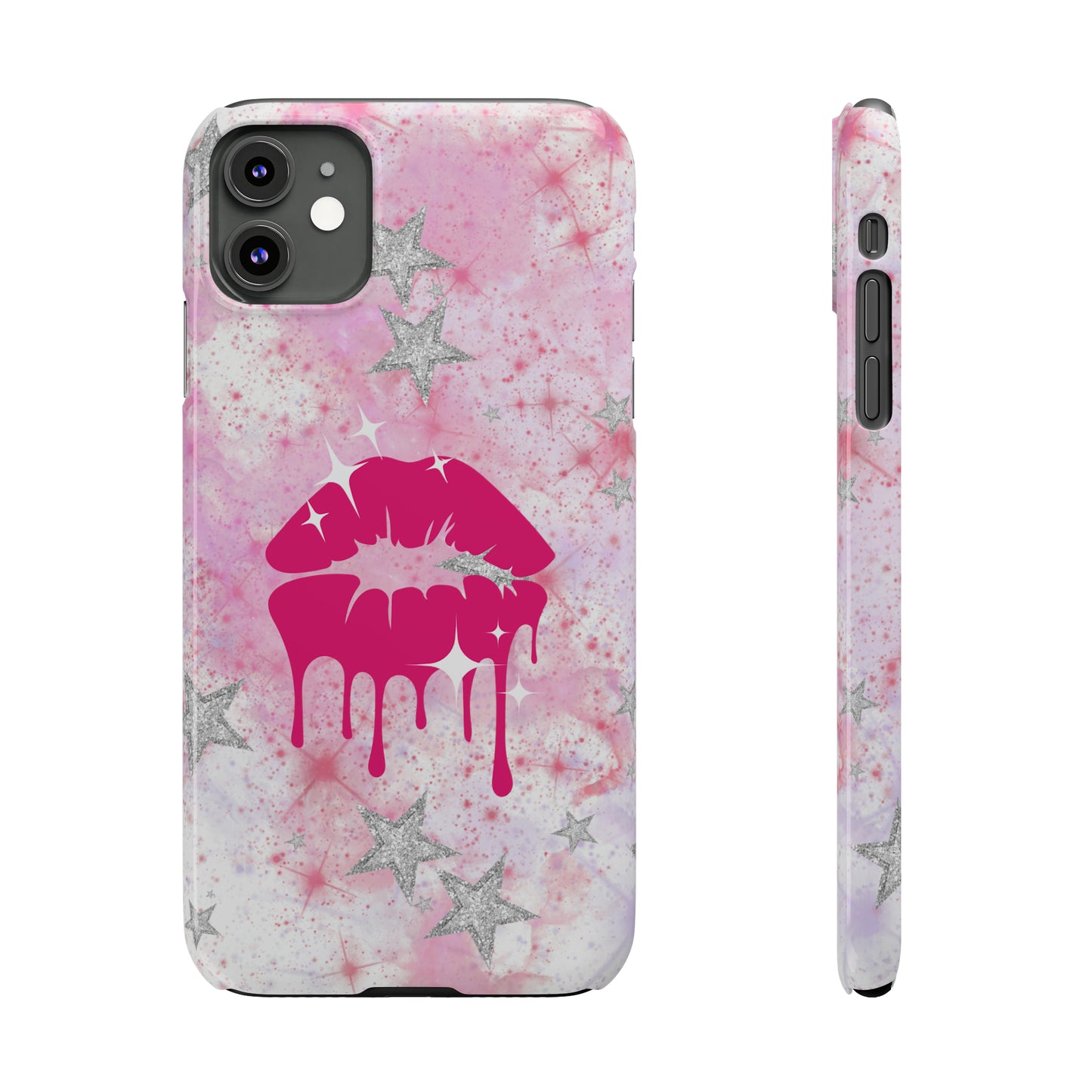 Durable iPhone & Andoird Protective Phone Case - Womens' Lips Slim Case