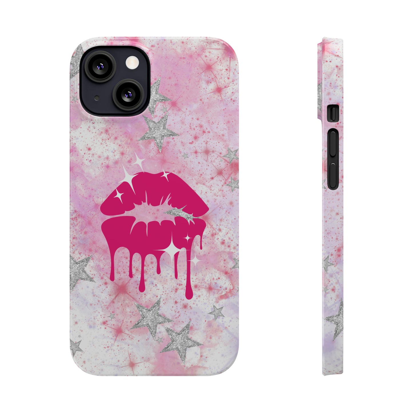 Durable iPhone & Andoird Protective Phone Case - Womens' Lips Slim Case