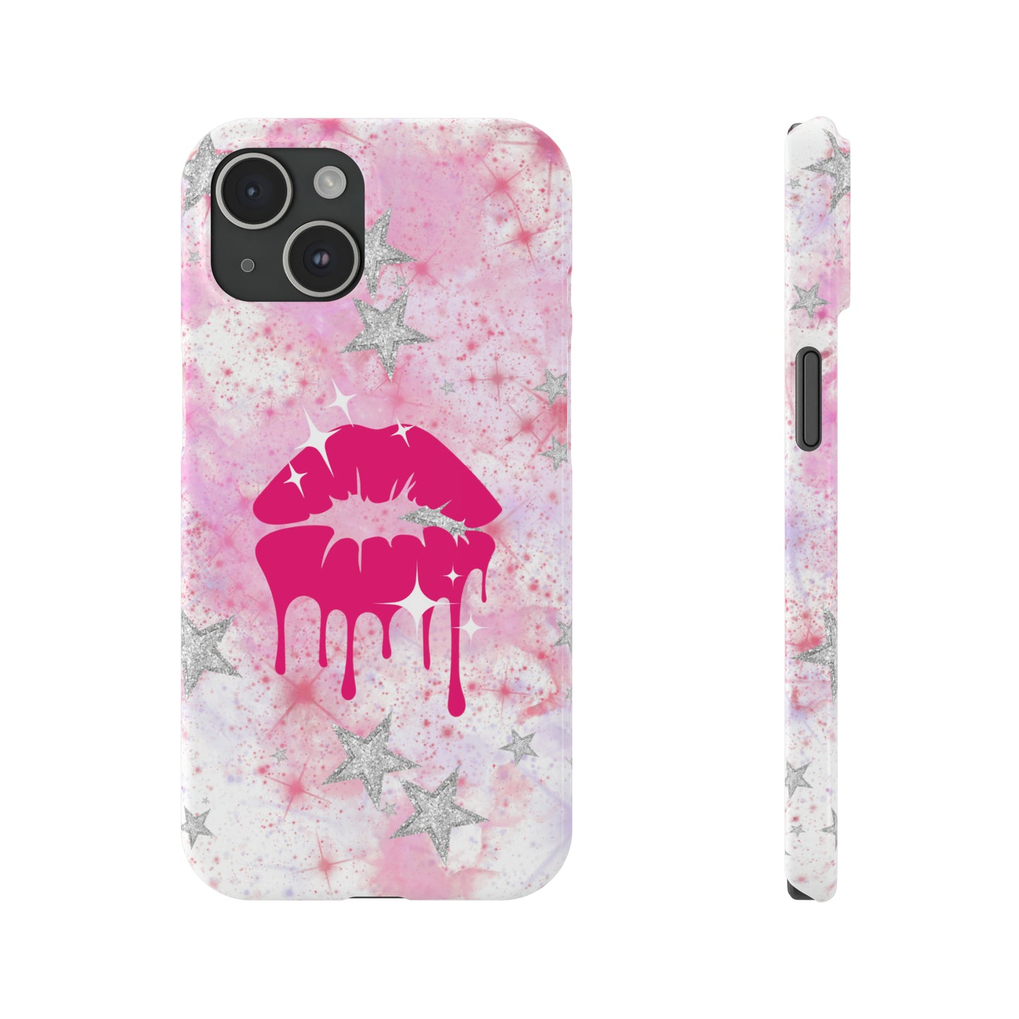 Durable iPhone & Andoird Protective Phone Case - Womens' Lips Slim Case