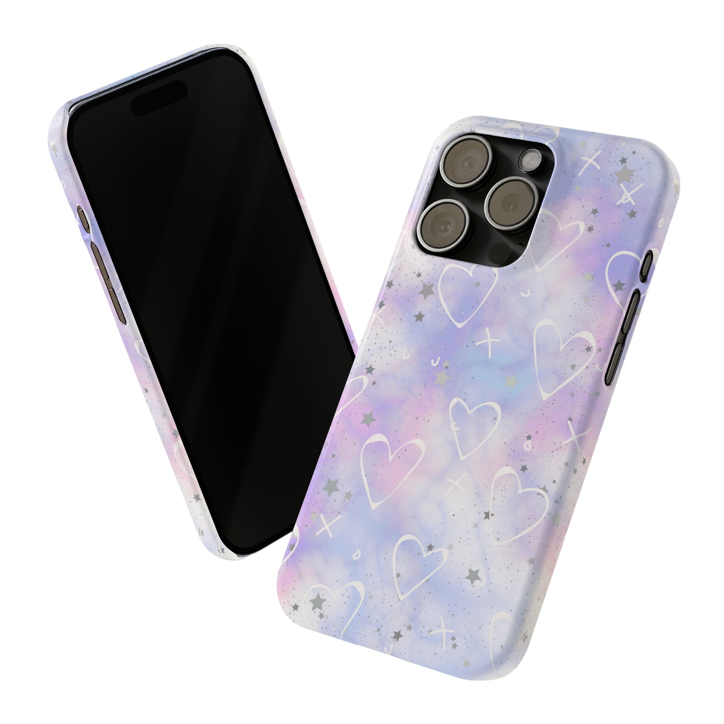 Durable iPhone Case - Galaxy Hearts