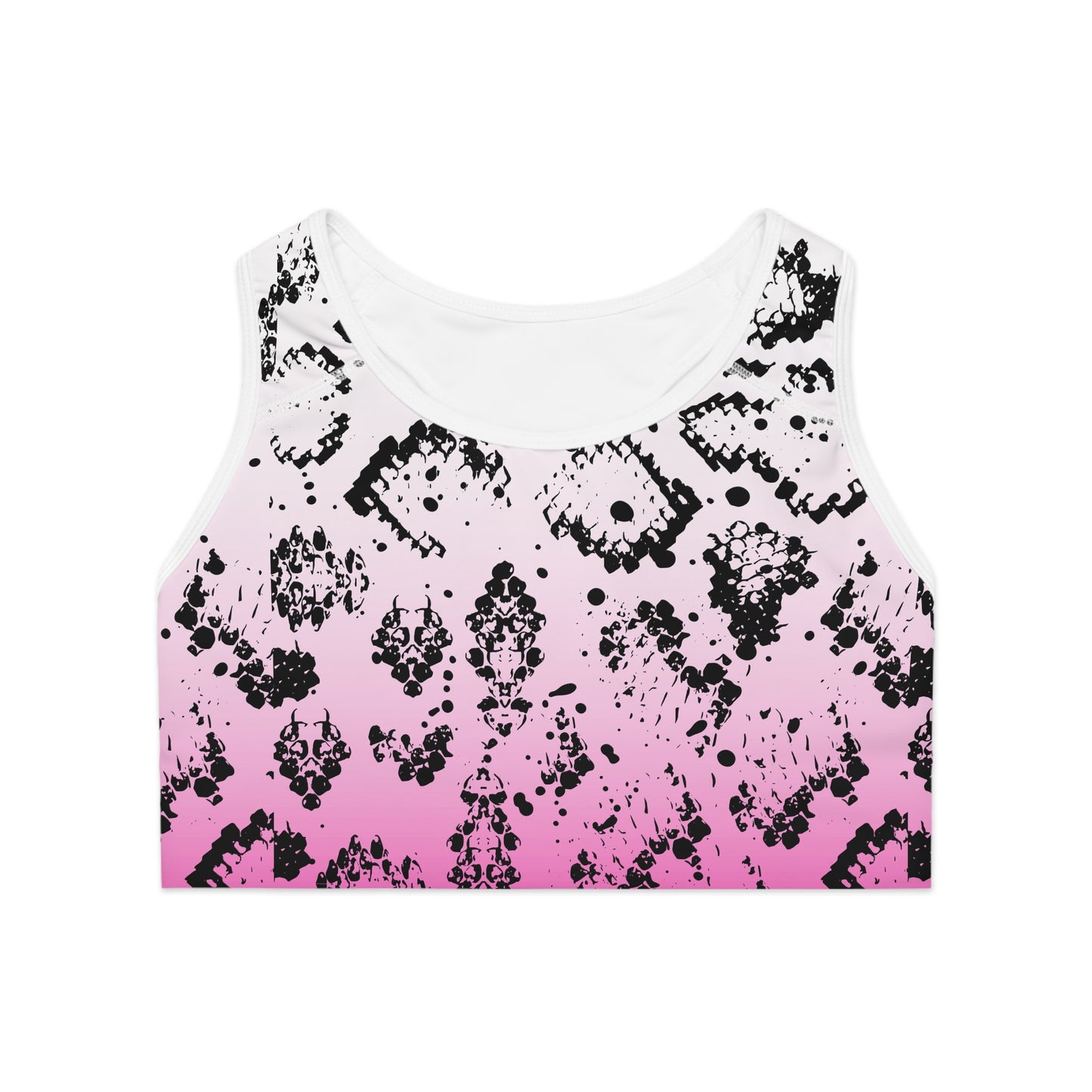 Pink Chic Snakeskin Gradient Print - Womens' Activewear