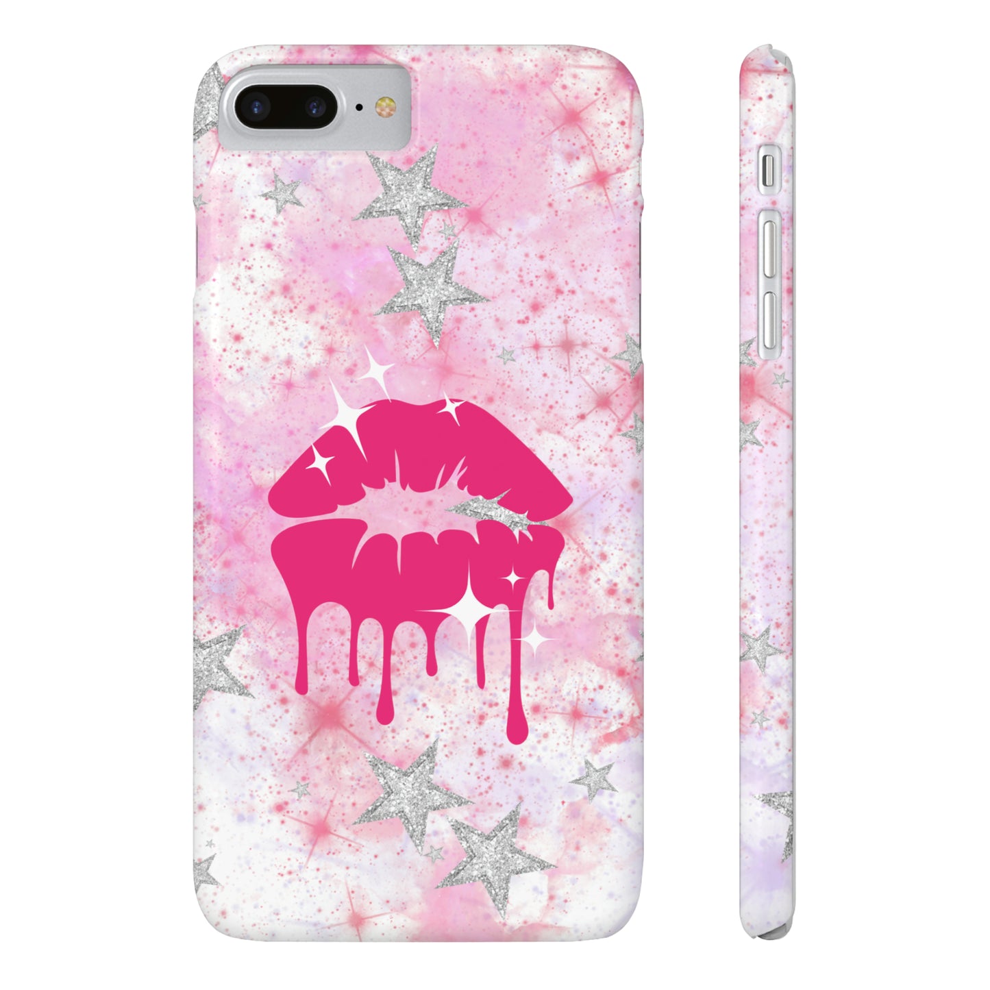 Durable iPhone & Andoird Protective Phone Case - Womens' Lips Slim Case