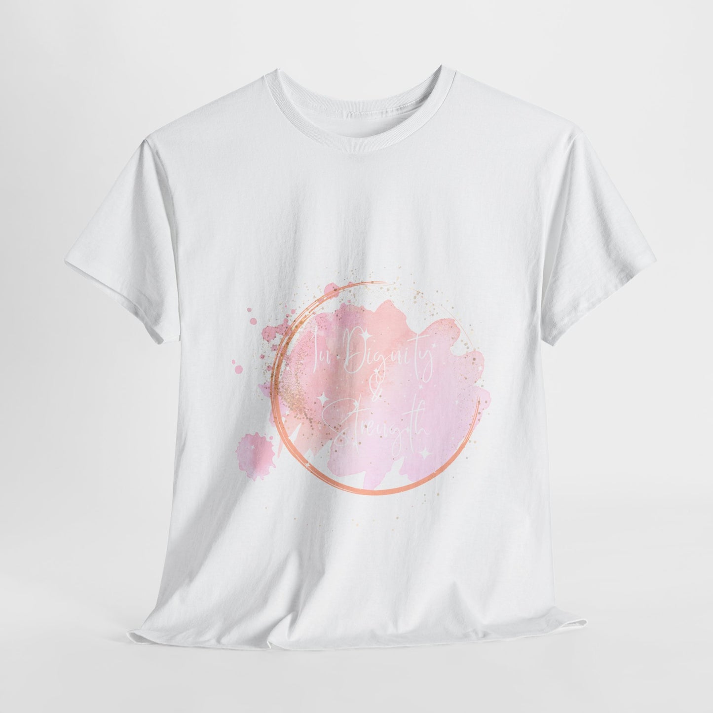 Proverbs 31:25 - Faith Based Aparal - Heavy Cotton Womens' Tee