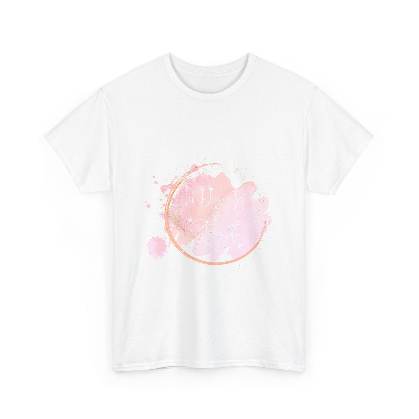 Proverbs 31:25 - Faith Based Aparal - Heavy Cotton Womens' Tee