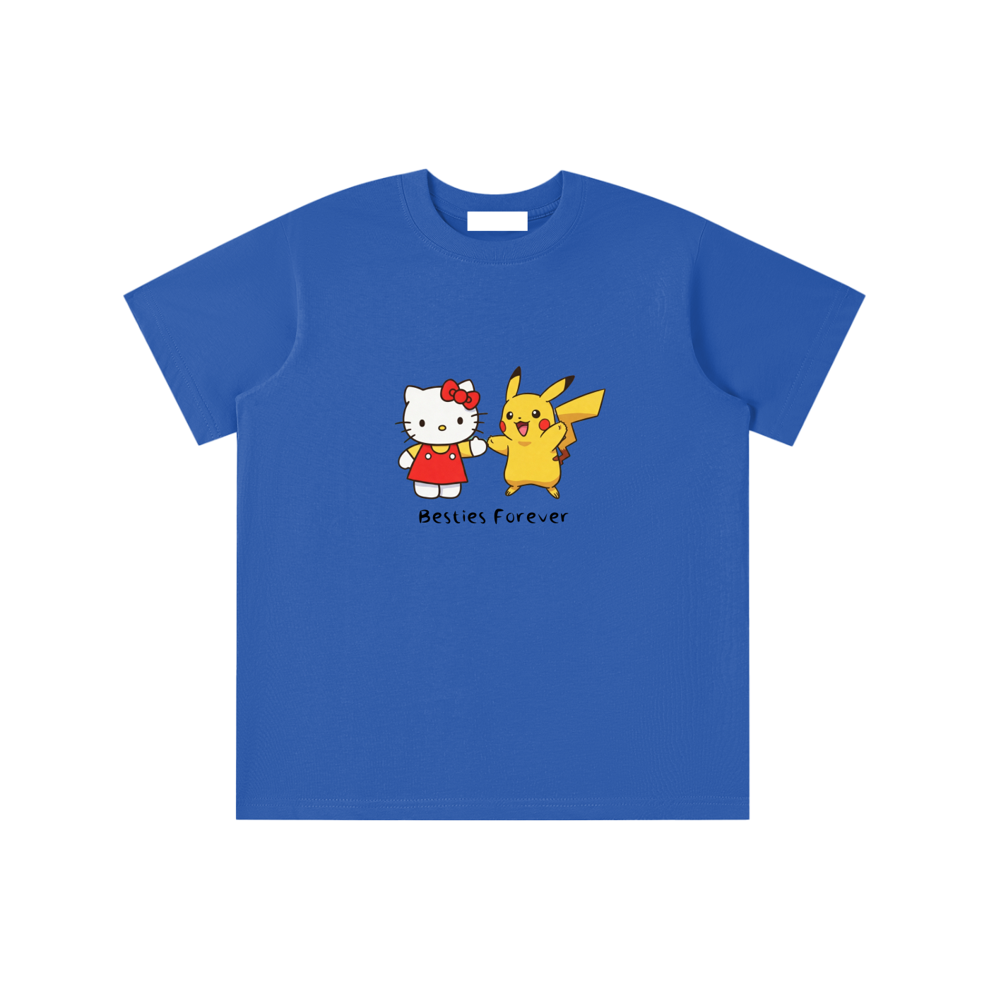 Anime ,Pikachu,Hello Kitty,Essentials T-Shirt,Loose Fit,Moderate Fit,Unisex,Christmas Season,Holiday Season,Daily Casual
