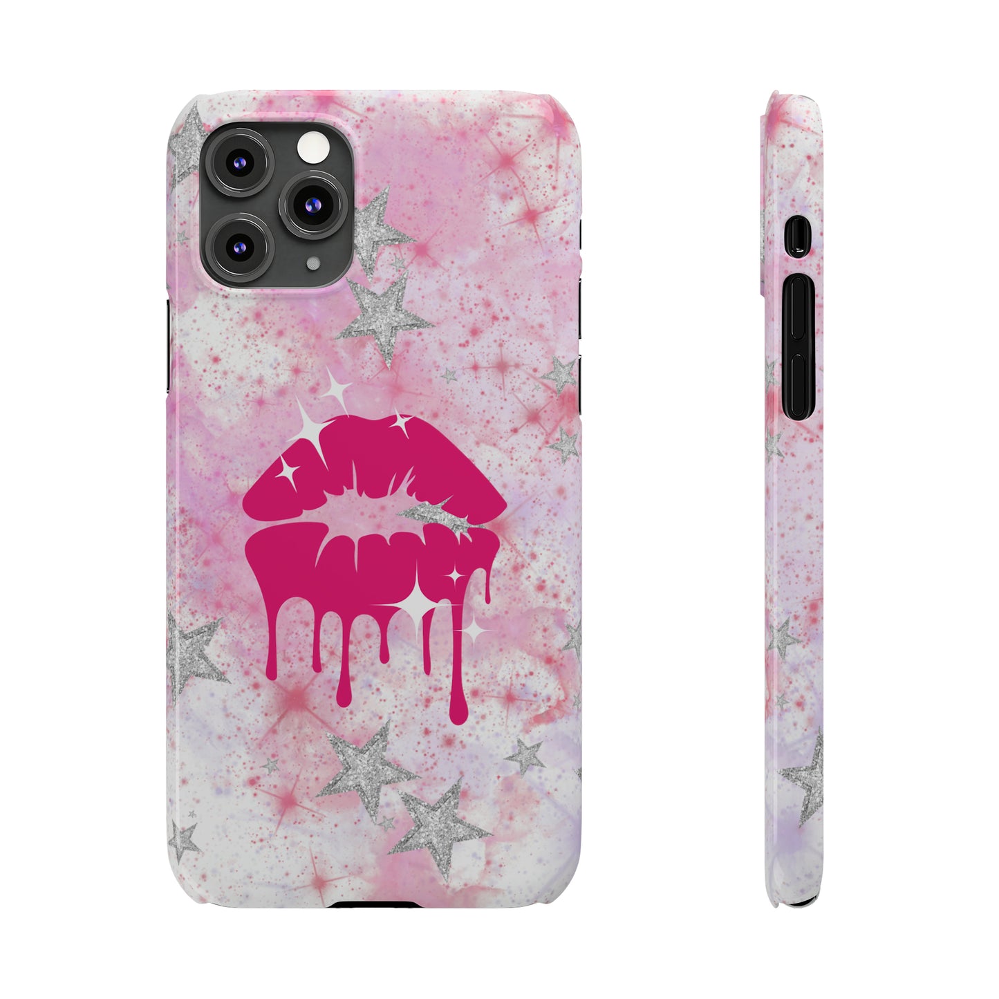 Durable iPhone & Andoird Protective Phone Case - Womens' Lips Slim Case