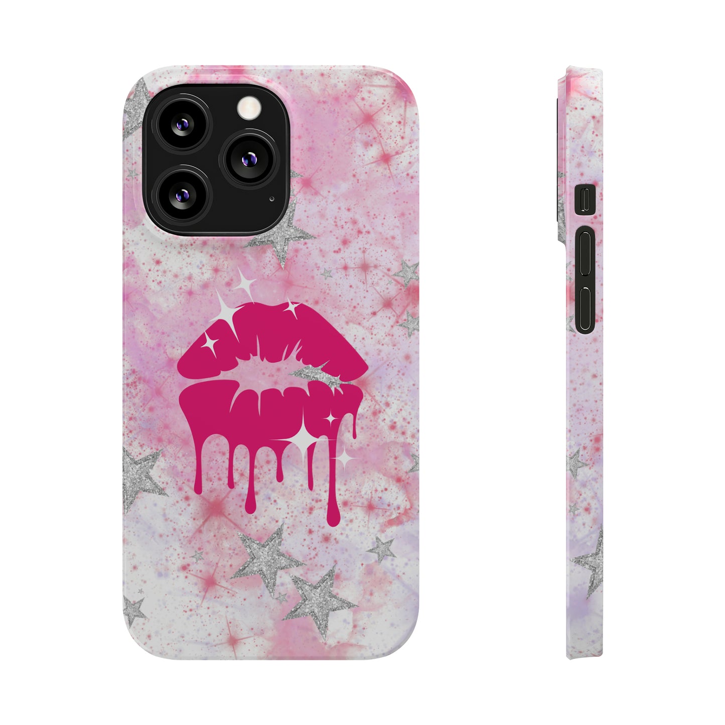 Durable iPhone & Andoird Protective Phone Case - Womens' Lips Slim Case