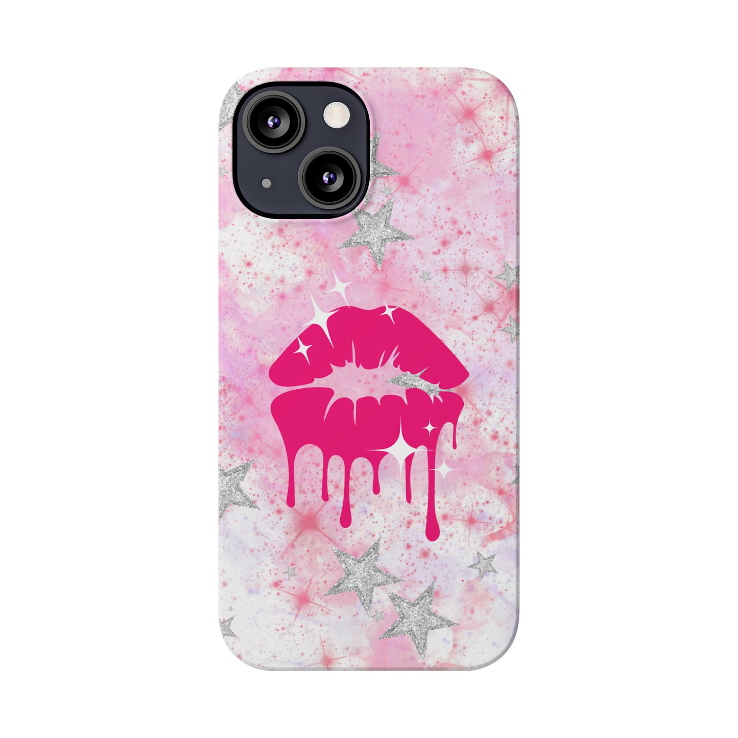 Durable iPhone & Andoird Protective Phone Case - Womens' Lips Slim Case