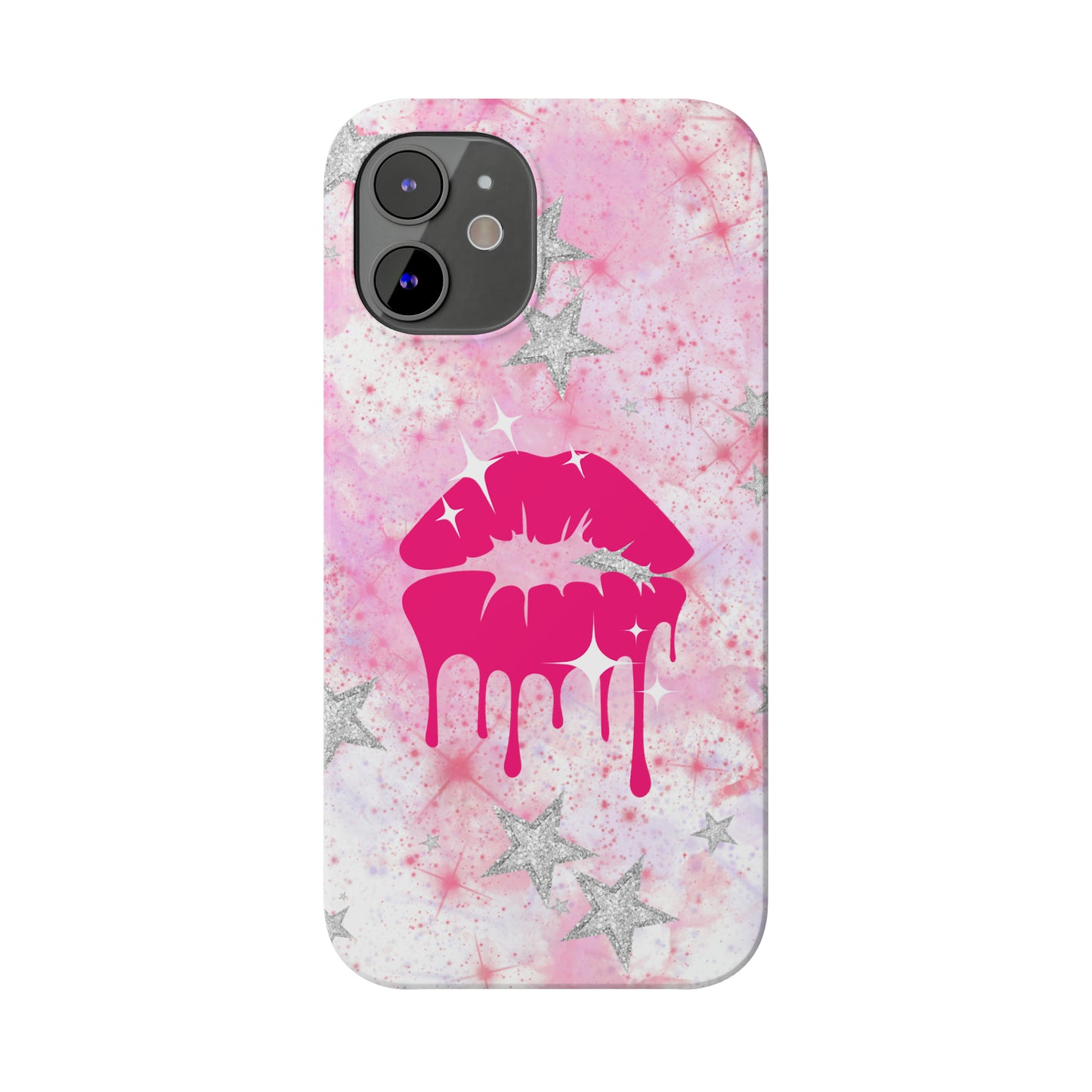 Durable iPhone & Andoird Protective Phone Case - Womens' Lips Slim Case