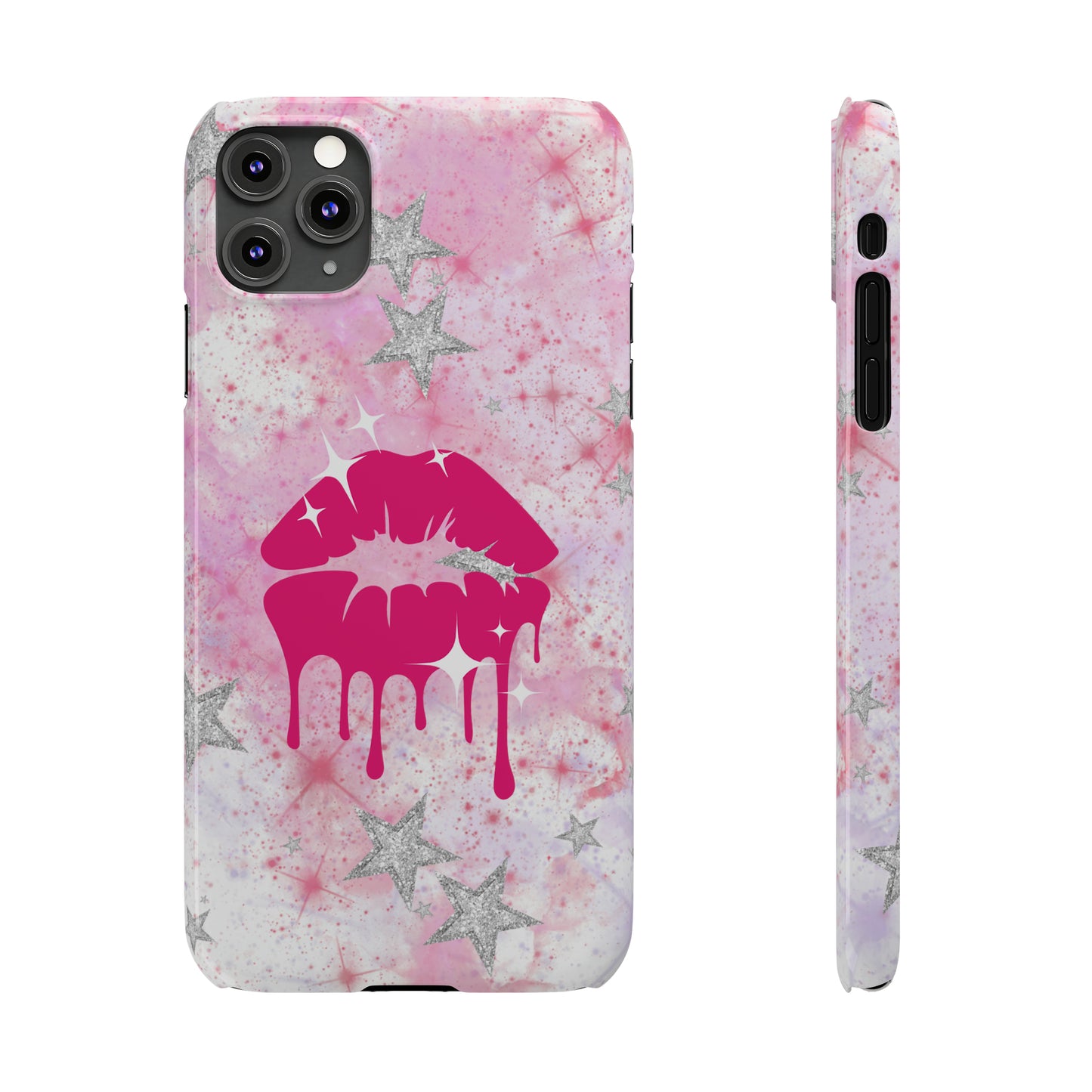 Durable iPhone & Andoird Protective Phone Case - Womens' Lips Slim Case