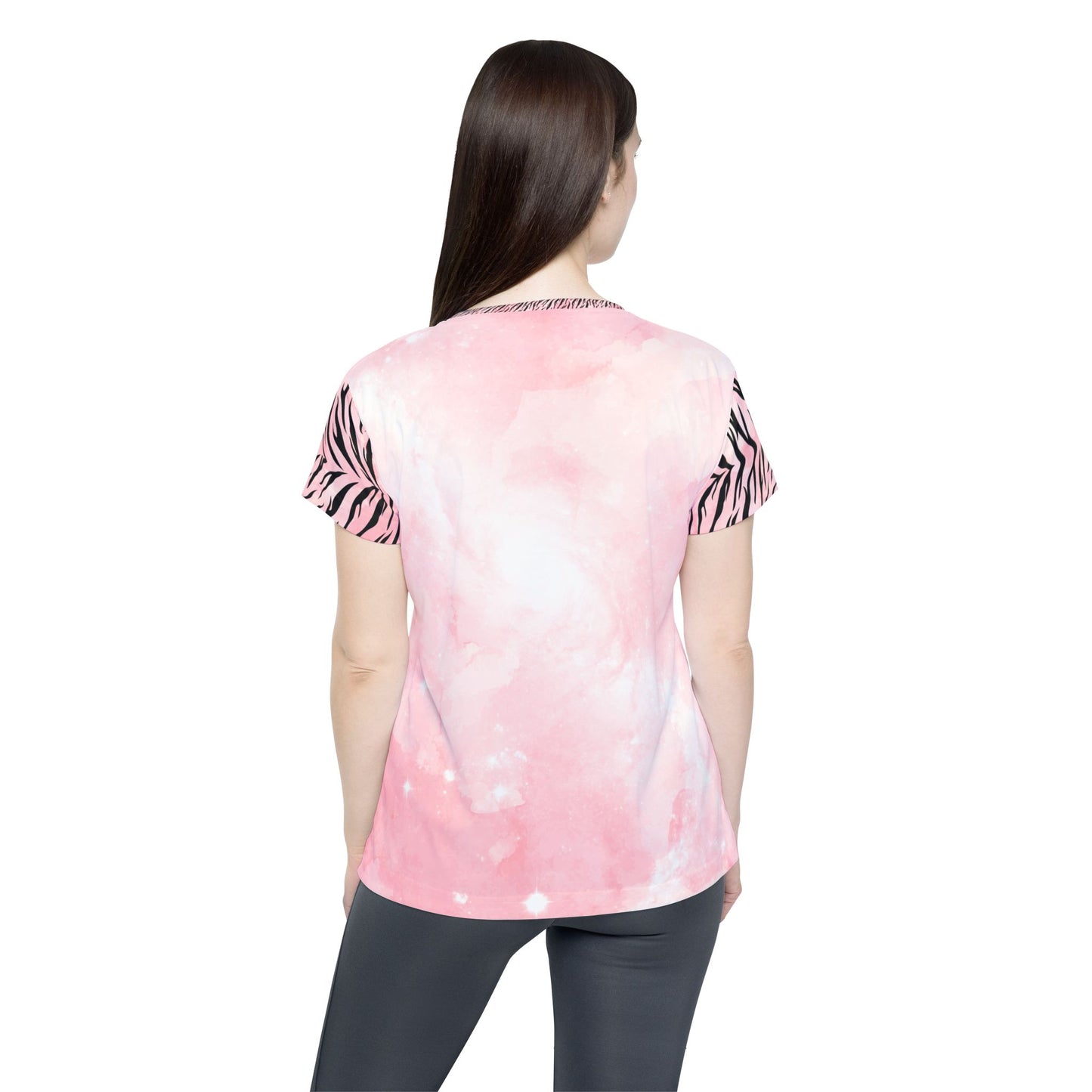Savage Pink Tiger Women's Sports Jersey – Stylish Athletic Tee for Active Lifestyles