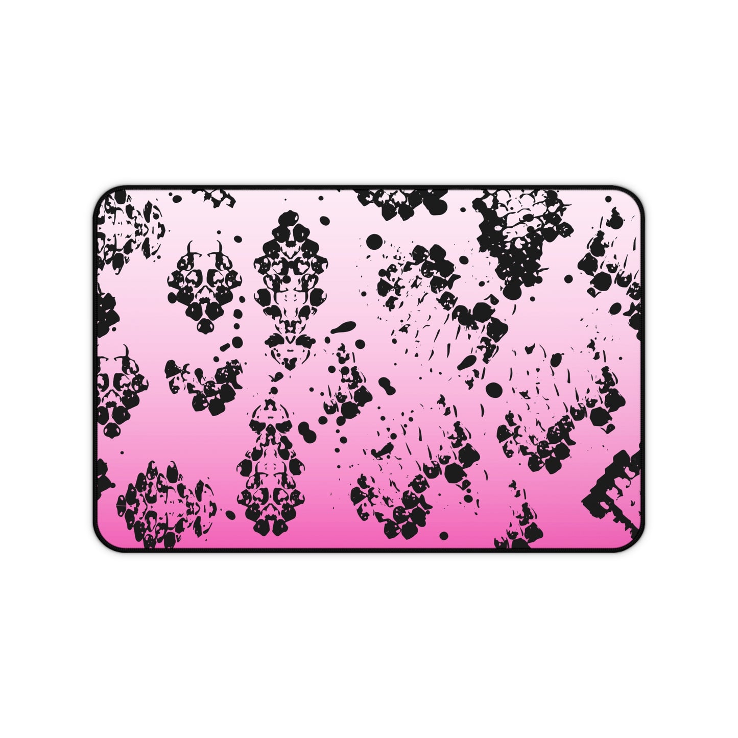 Pink Snakeskin Ombre Print Desk Mat - Stylish Chic Office Decor