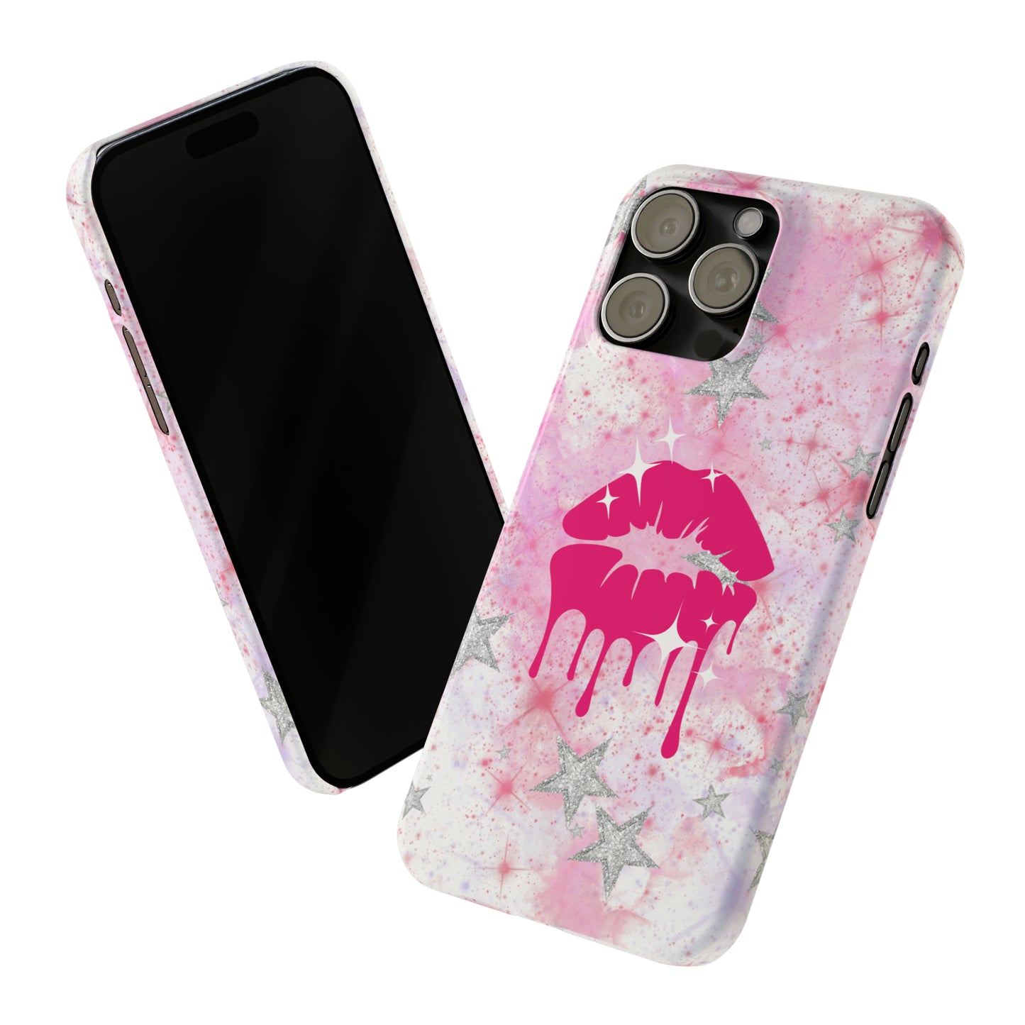 Durable iPhone & Andoird Protective Phone Case - Womens' Lips Slim Case