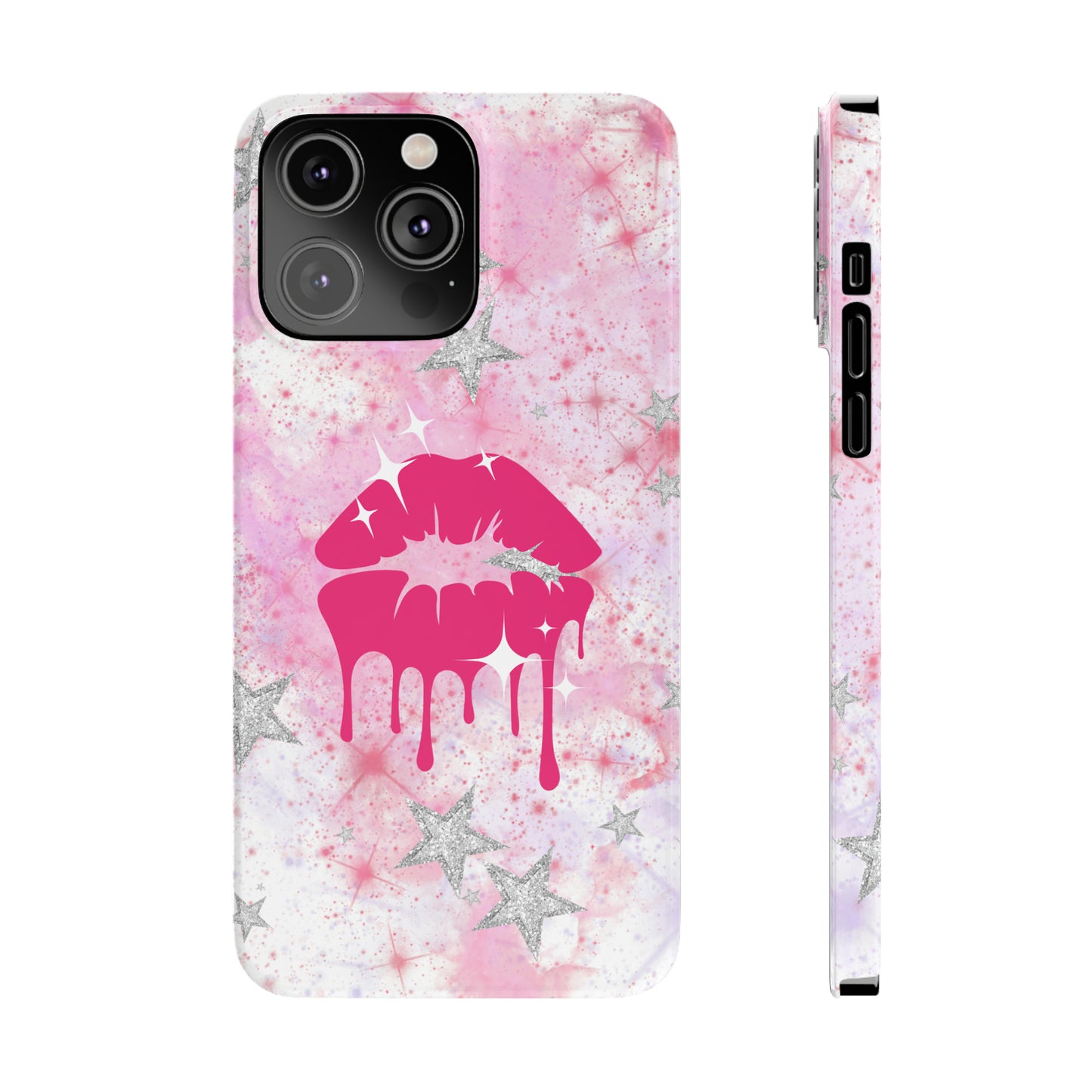 Durable iPhone & Andoird Protective Phone Case - Womens' Lips Slim Case