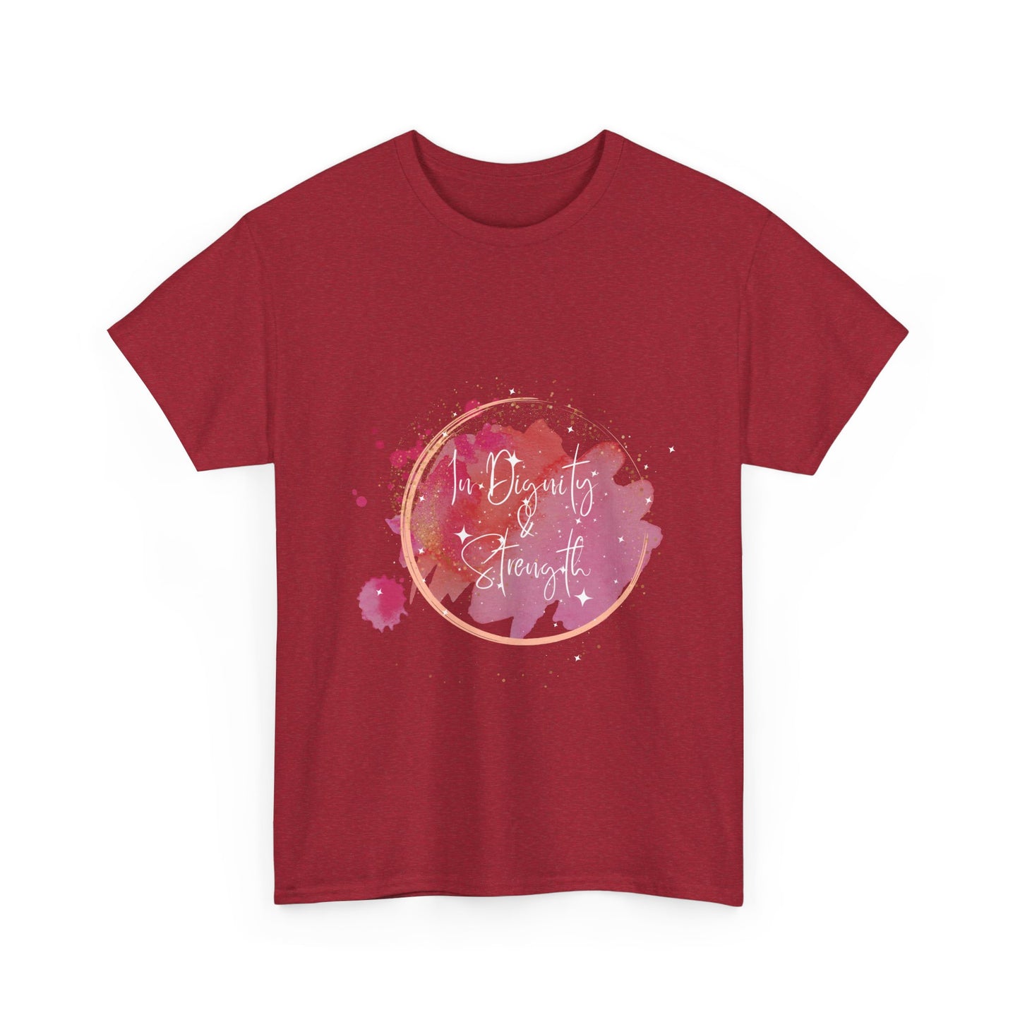 Proverbs 31:25 - Faith Based Aparal - Heavy Cotton Womens' Tee