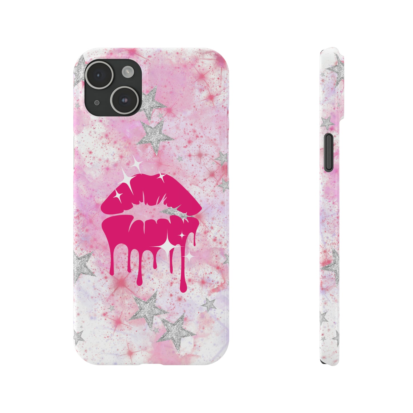 Durable iPhone & Andoird Protective Phone Case - Womens' Lips Slim Case