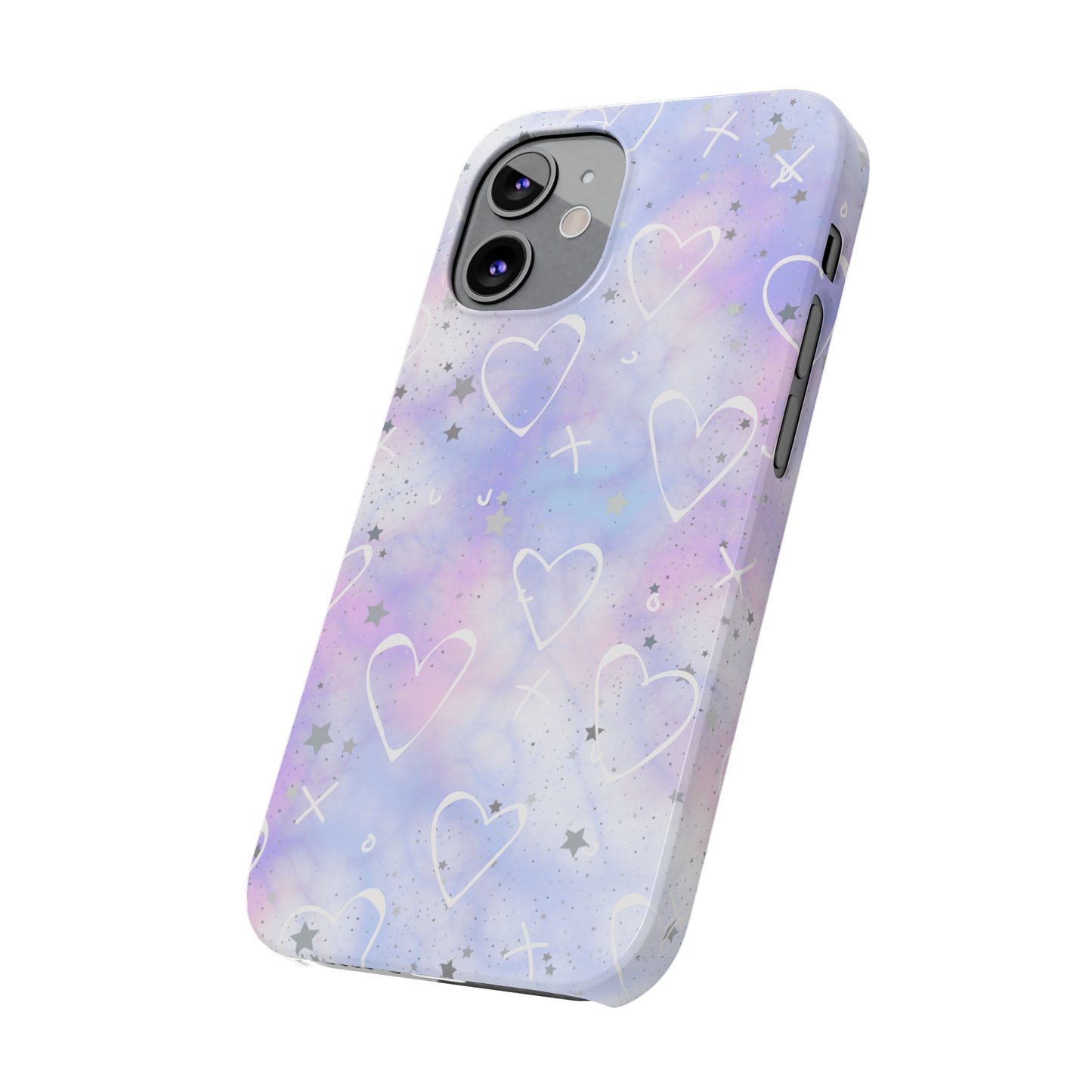 Durable iPhone Case - Galaxy Hearts