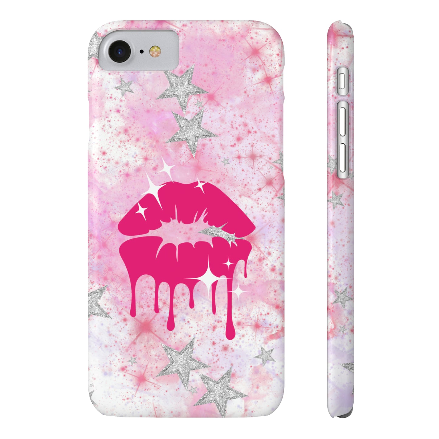 Durable iPhone & Andoird Protective Phone Case - Womens' Lips Slim Case